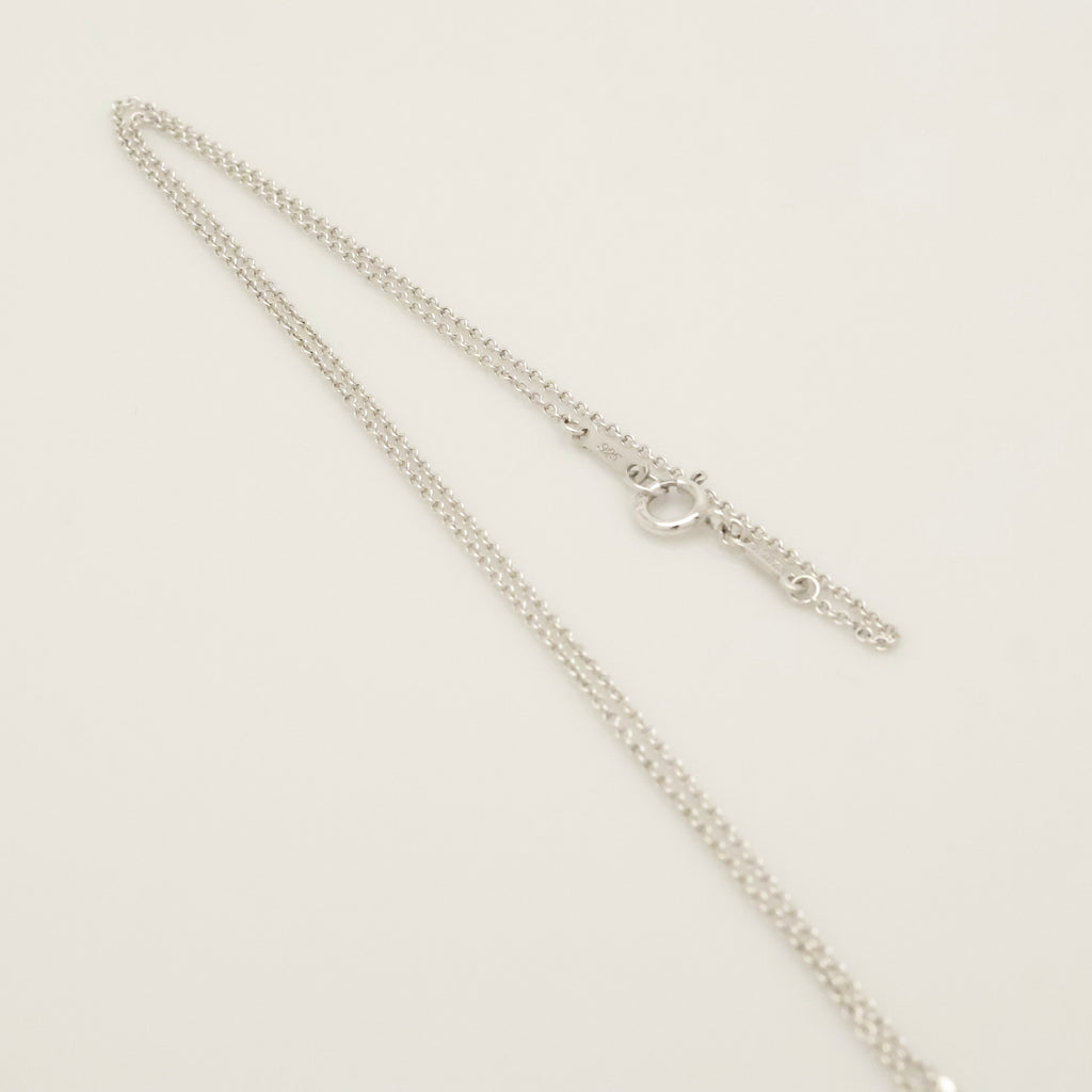 TIFFANY&Co. ノーツ レター T イニシャル  ネックレス AG925