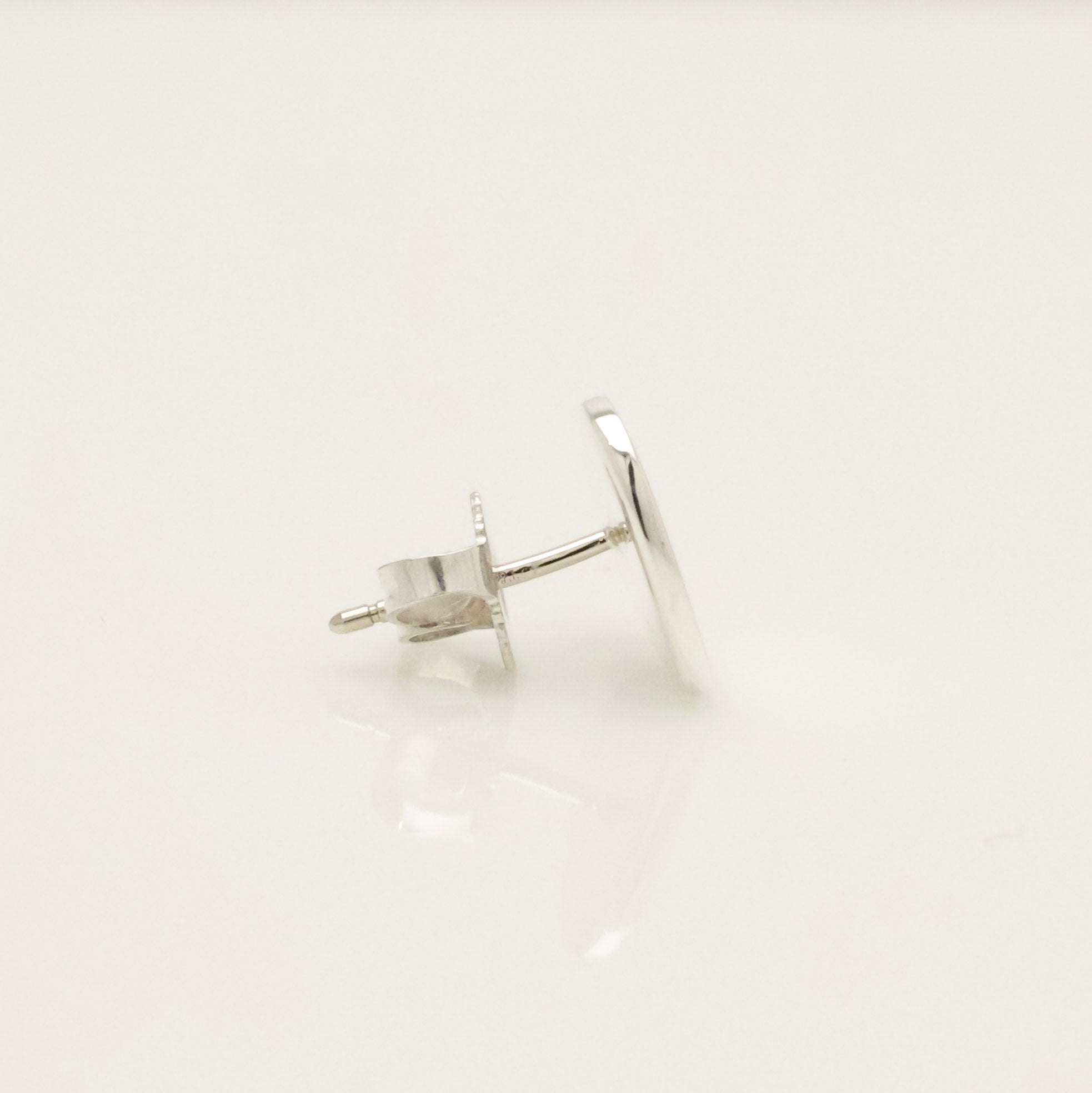 TIFFANY&Co. リターントゥ ティファニー  シングル ハート タグ スタッド ピアス AG925