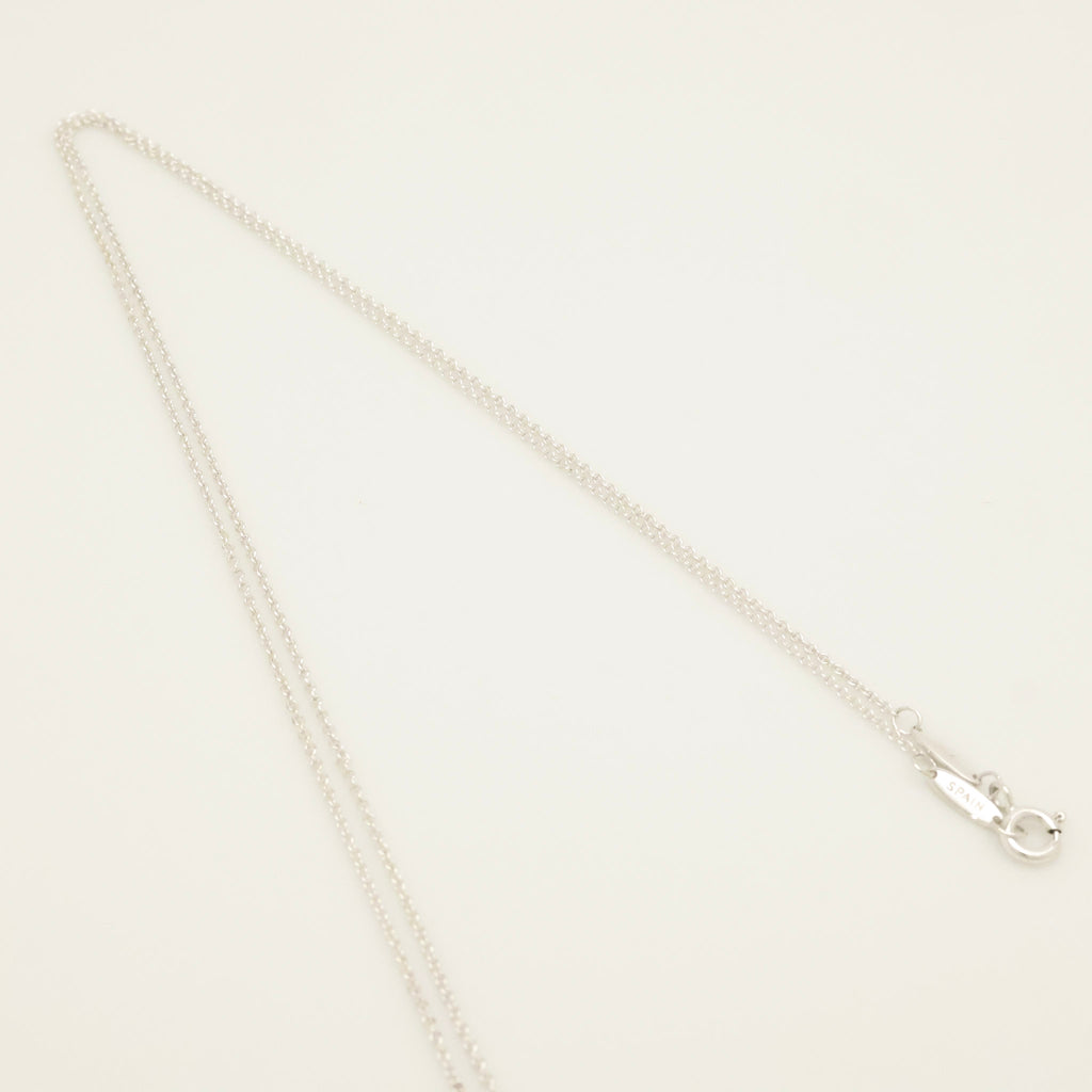  Tiffany & Co. Full Heart Pendant Necklace Sterling Silver 925