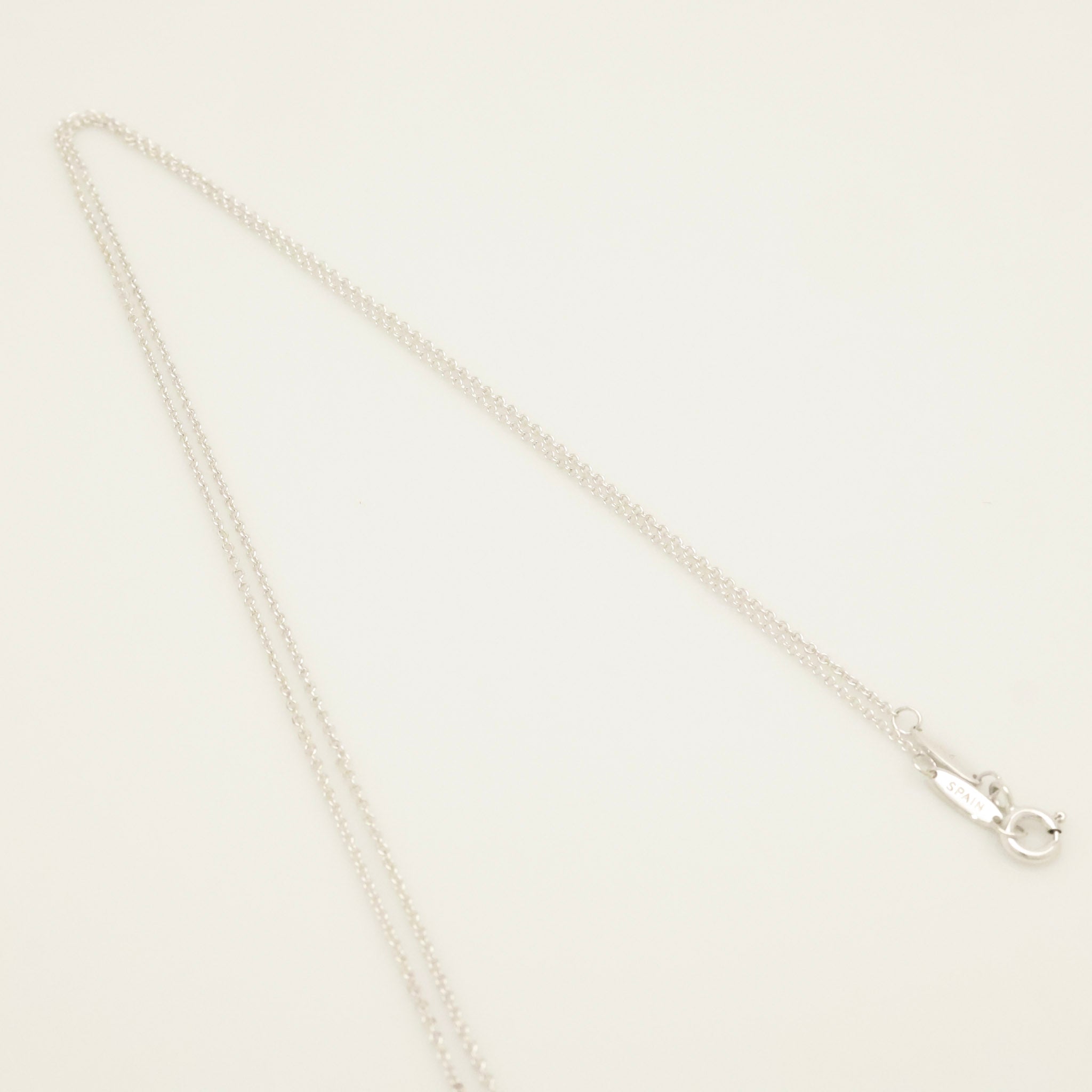  Tiffany & Co. Full Heart Pendant Necklace Sterling Silver 925
