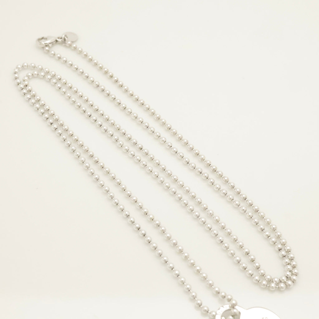 TIFFANY&Co. リターントゥ ティファニー ハート タグ ボール チェーン ネックレス AG925