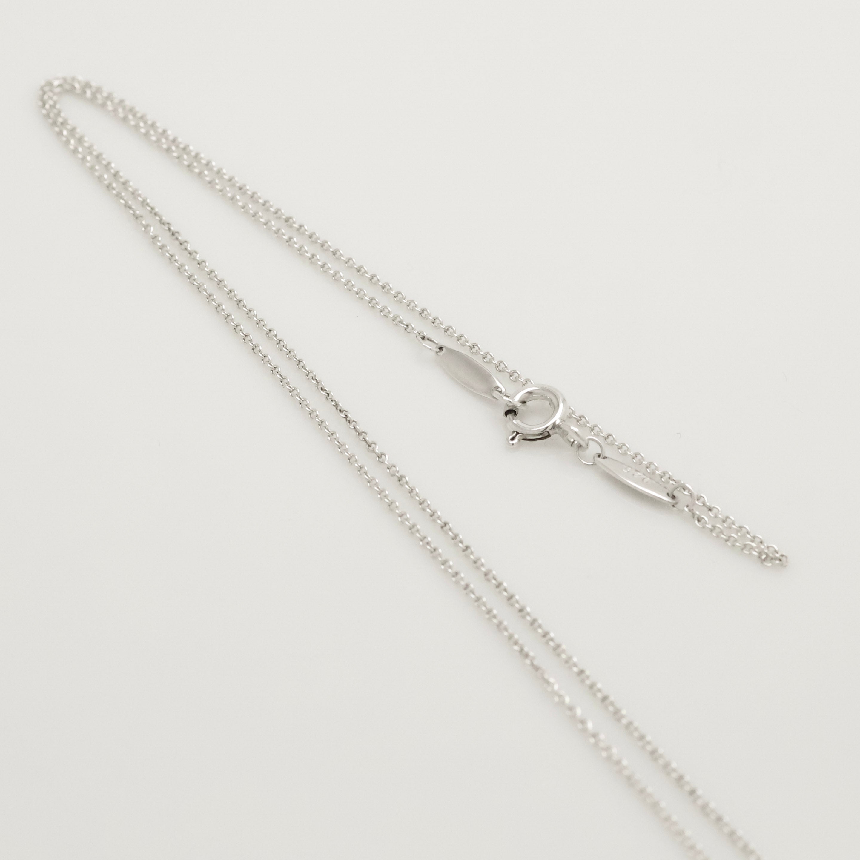 TIFFANY&Co. ミニ クロス エルサペレッティ ネックレス AG925