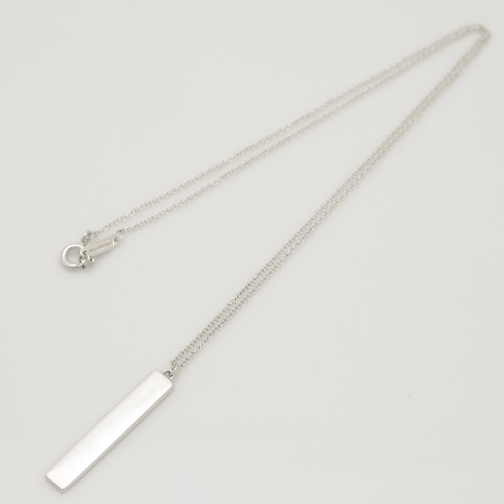 TIFFANY&Co.Ｔ & CO ロゴ バー ネックレス AG925