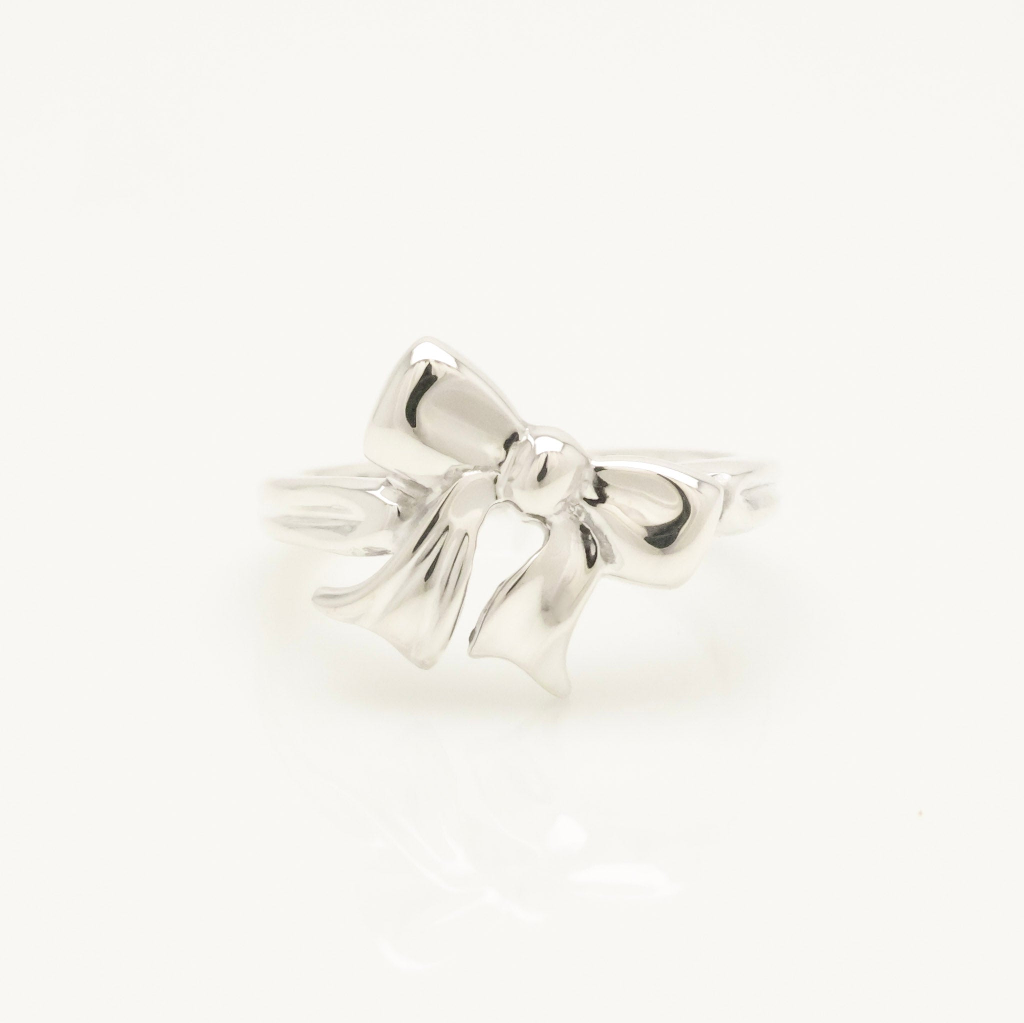Tiffany & Co. Mini Ribbon Ring Sterling Silver 925