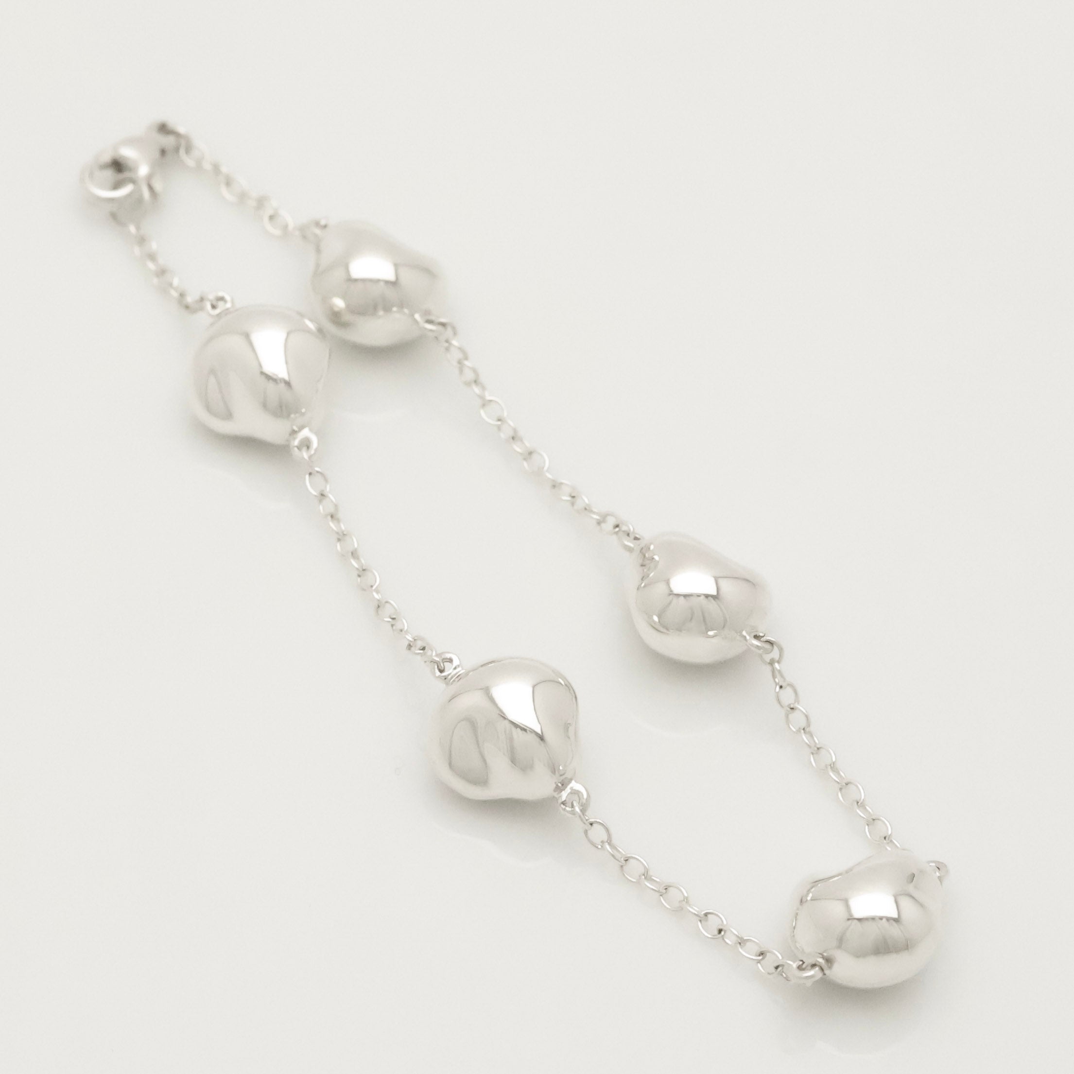 TIFFANY&Co. 5連 ファイブ ナゲット エルサペレッティ ブレスレット AG925