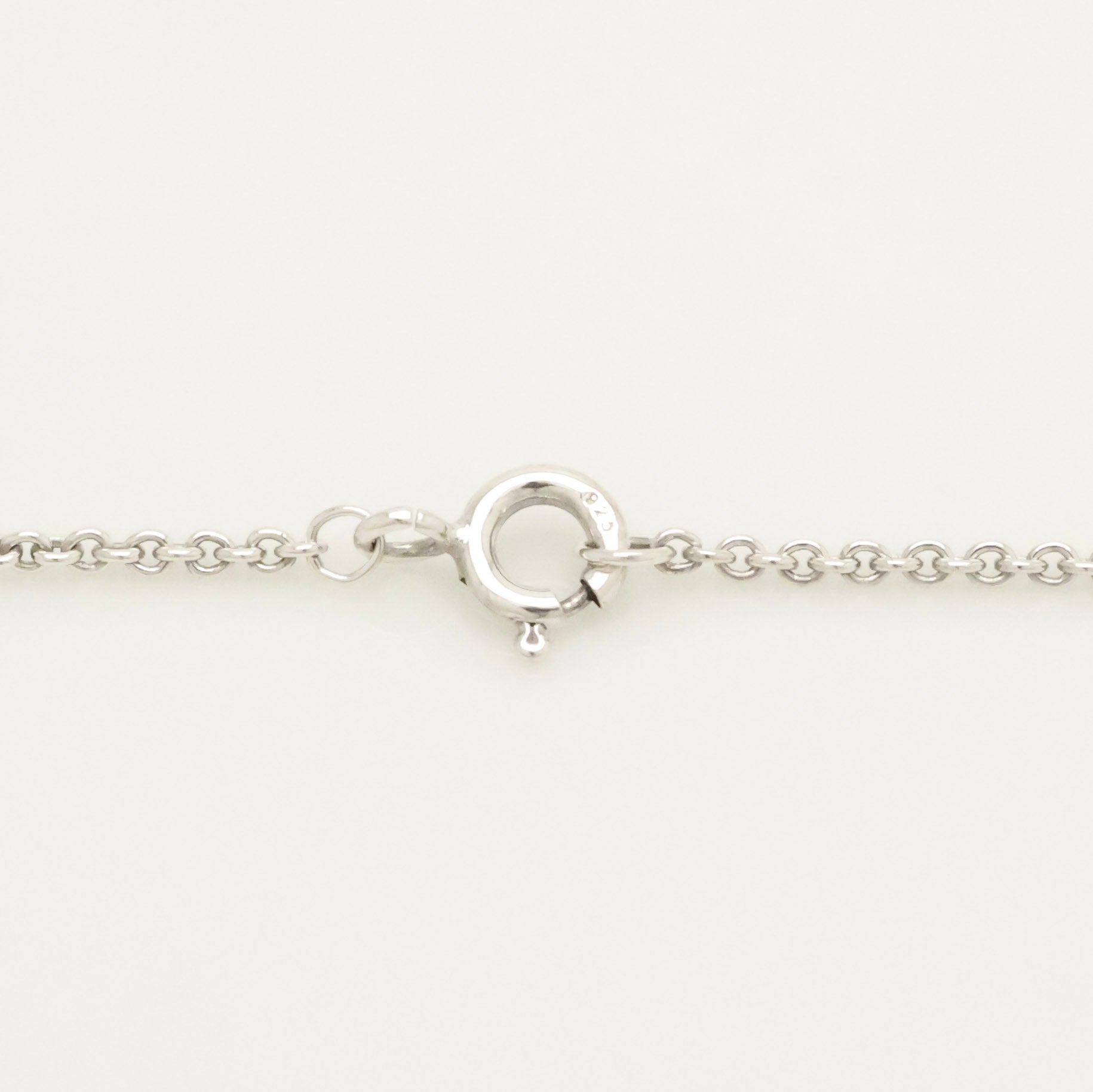 Tiffany & Co. Star Link Lariat Necklace Pendant Sterling Silver 925