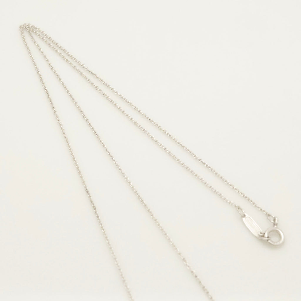 Tiffany & Co. Pinched Heart Pendant Necklace Sterling Silver 925