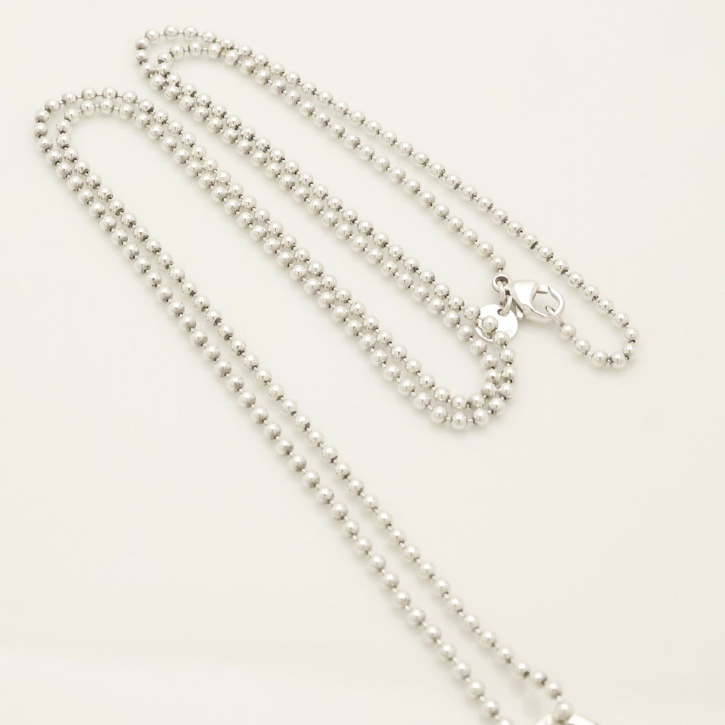 TIFFANY&Co. リターントゥ ティファニー ハート タグ ボール チェーン ネックレス AG925