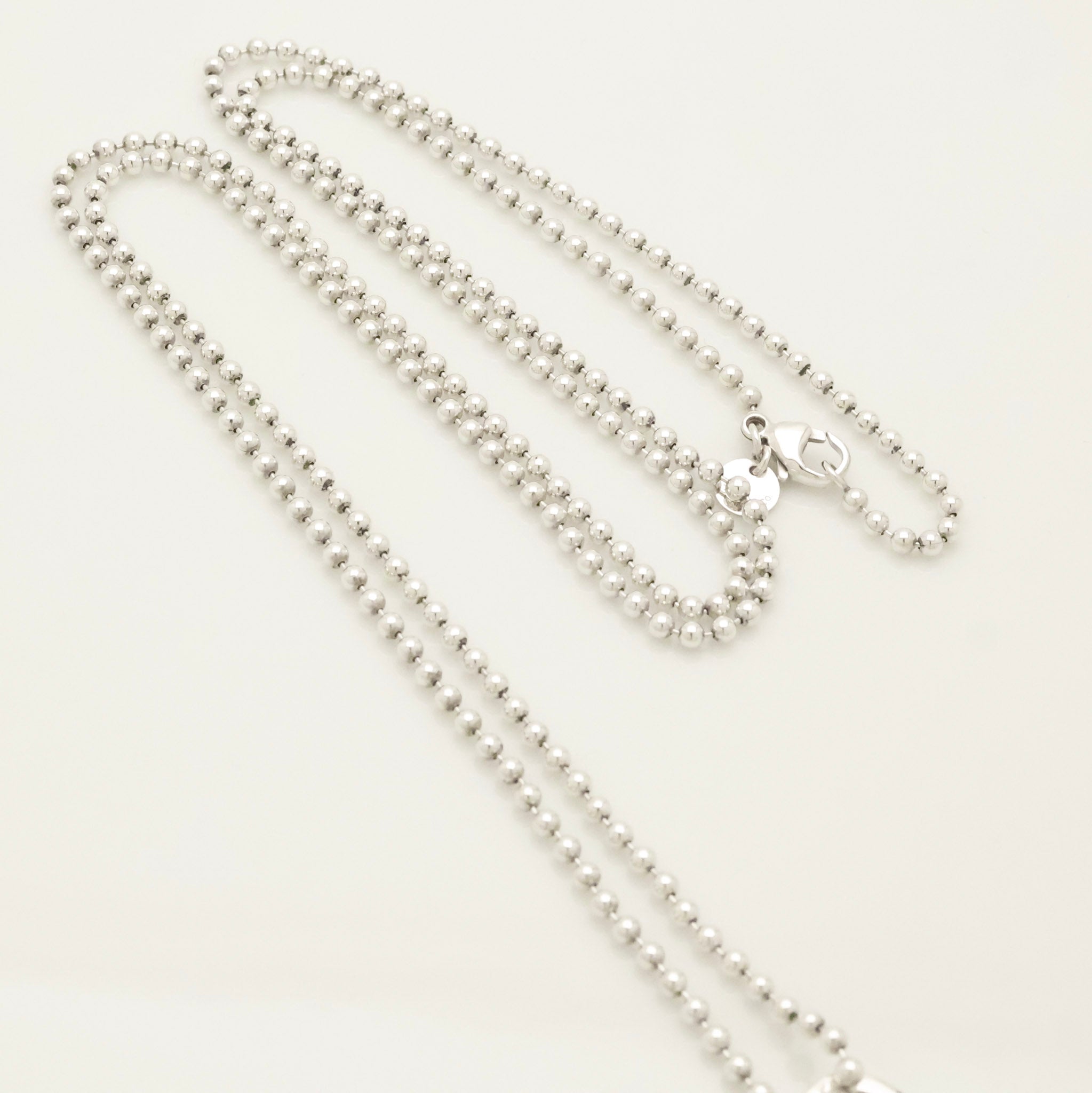 TIFFANY&Co. リターントゥ ティファニー ハート タグ ボール チェーン ネックレス AG925