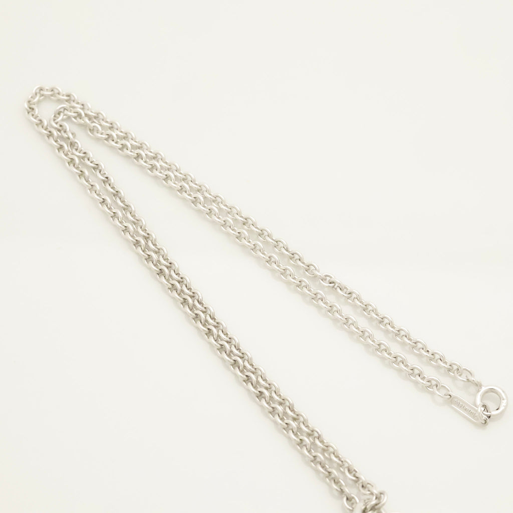 Tiffany & Co. Happy Anniversary Heart Tag Necklace Sterling Silver 925