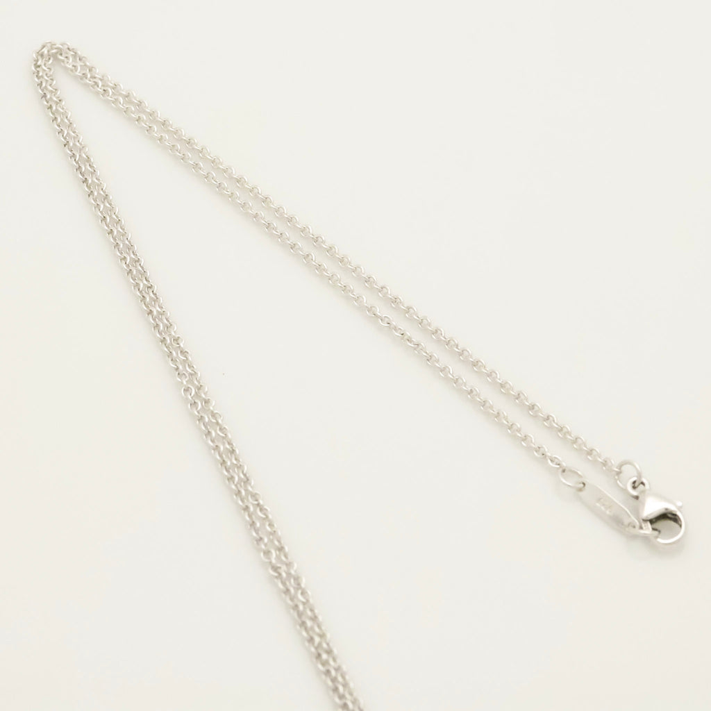  Tiffany & Co. Puff Heart Pendant Necklace Sterling Silver 925