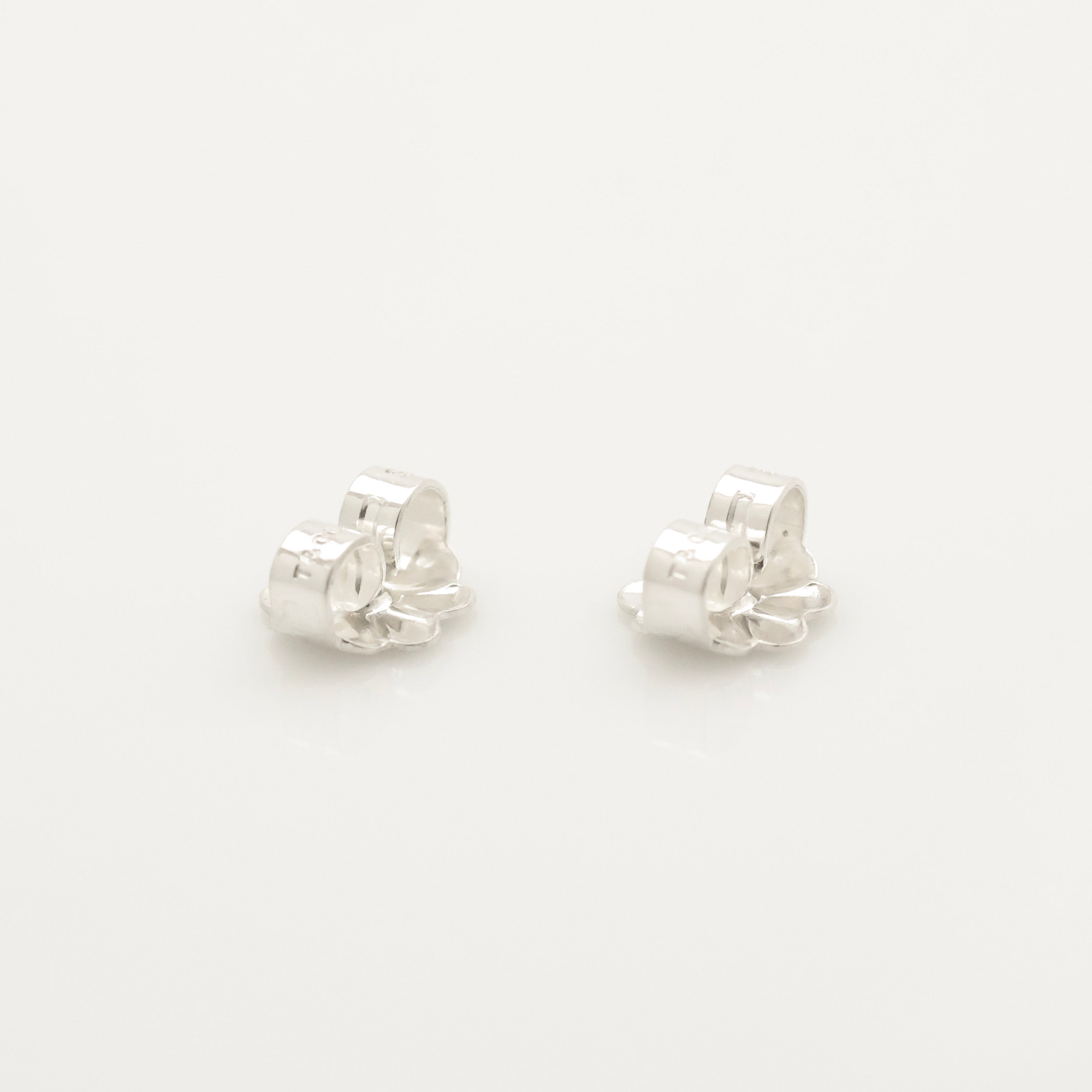 Tiffany & Co. Daisy Flower Stud Earrings Sterling Silver 925