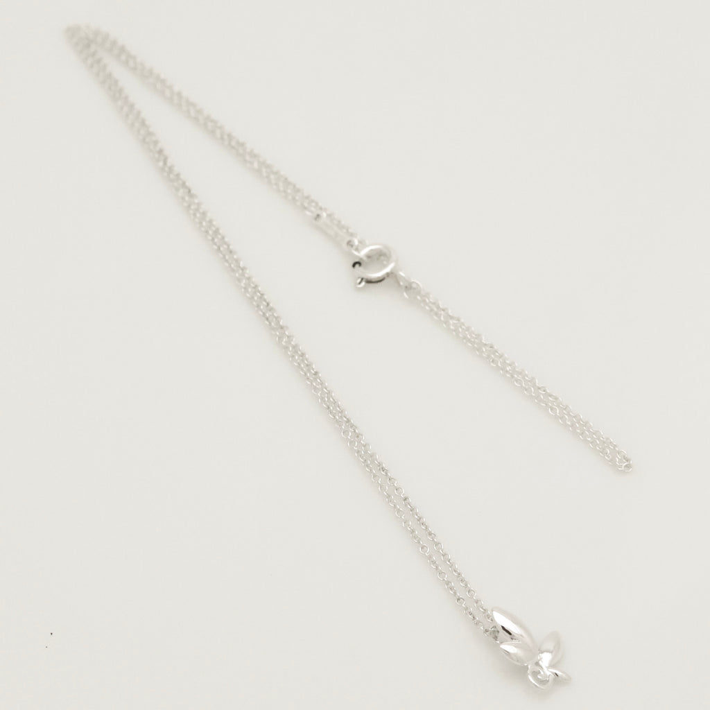 Tiffany & Co. Olive Leaf Necklace Sterling Silver 925 