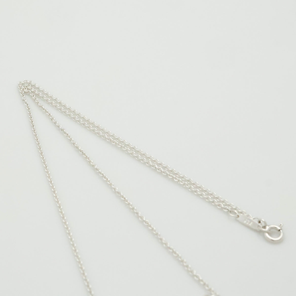Tiffany & Co. Twist Ribbon Bow Necklace Silver Sterling 925 & 18K Gold 