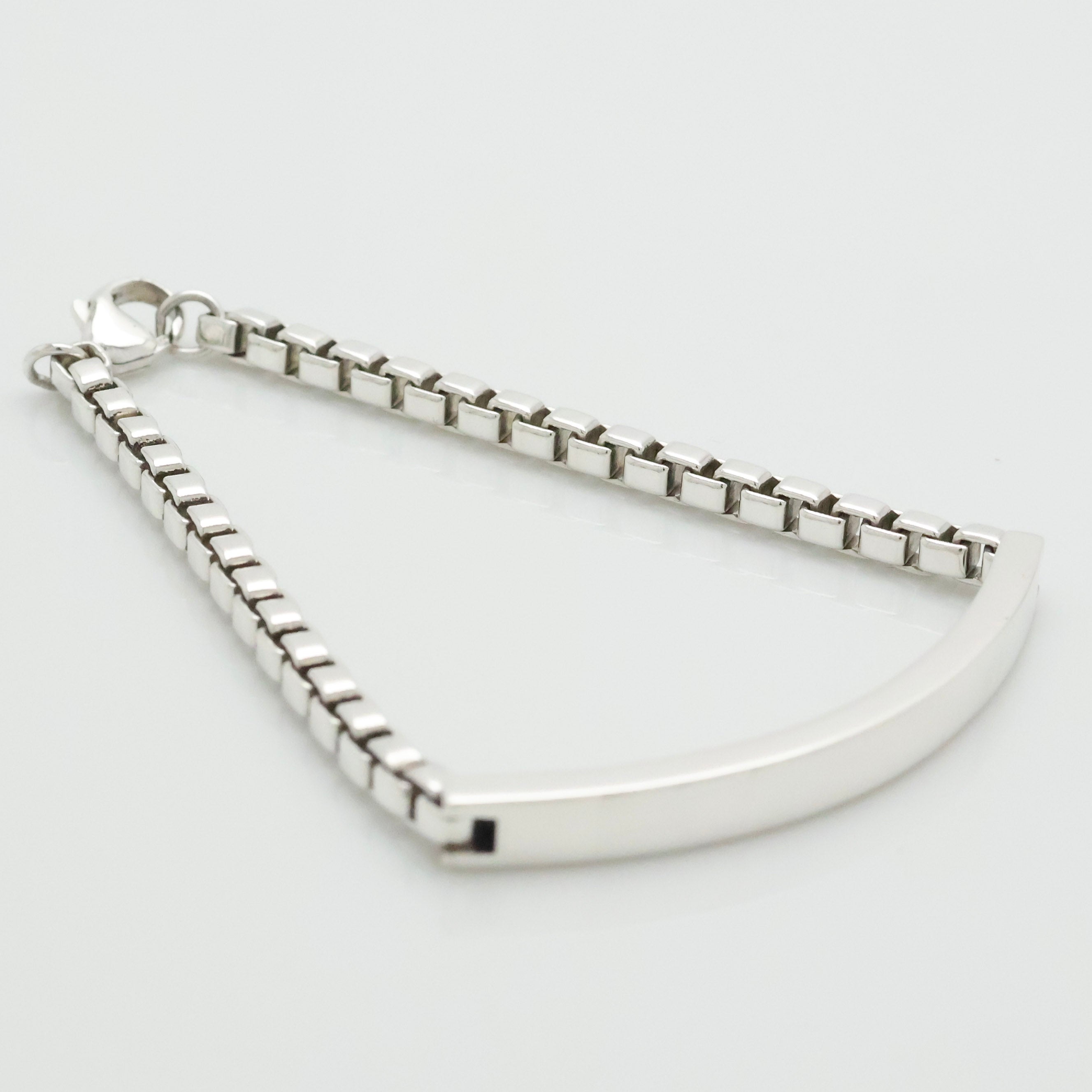 TIFFANY&Co. ベネチアン リンク ID ブレスレット AG925