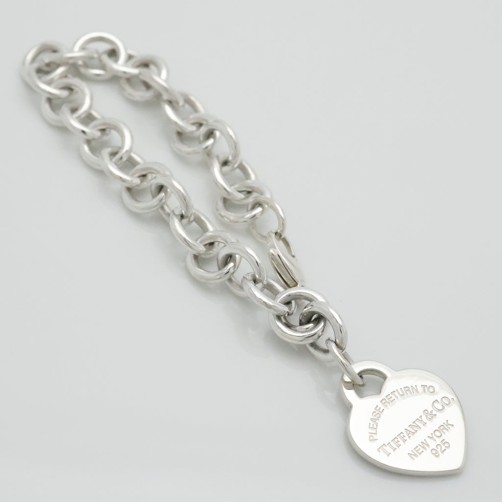 TIFFANY&Co. リターントゥ ティファニー ハート タグ チェーン ブレスレット AG925