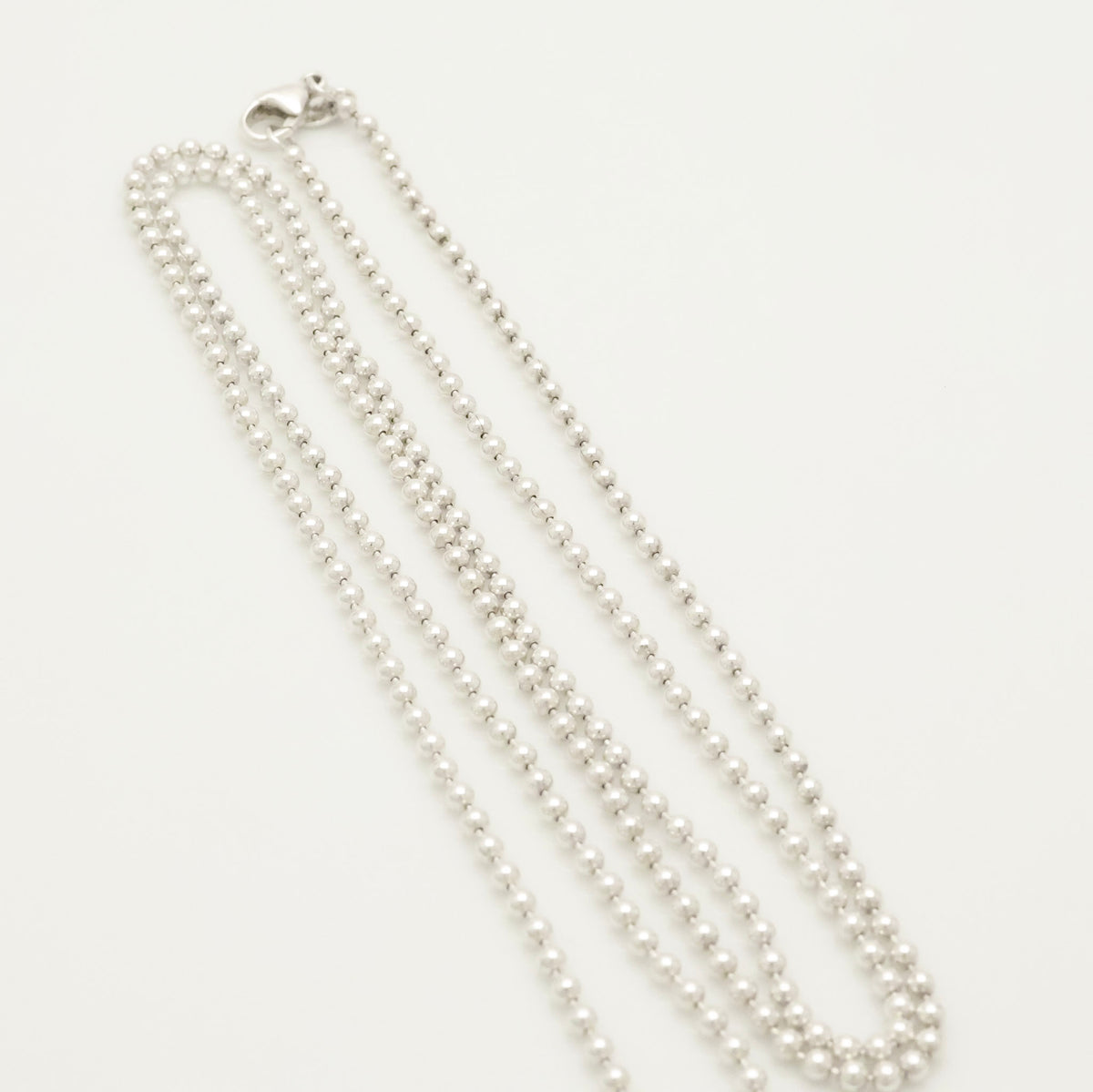 TIFFANY&Co. リターントゥ ティファニー ハート タグ ボール チェーン ネックレス AG925