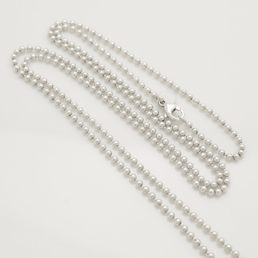 TIFFANY&Co. リターントゥ ティファニー ハート タグ ボール チェーン ネックレス AG925