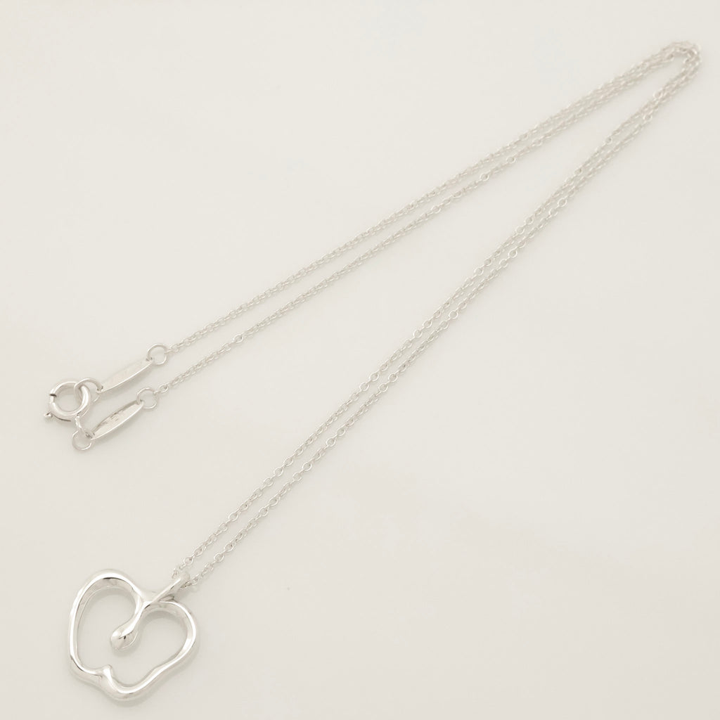 Tiffany & Co. Peretti Apple Necklace Pendant  Sterling Silver 925 