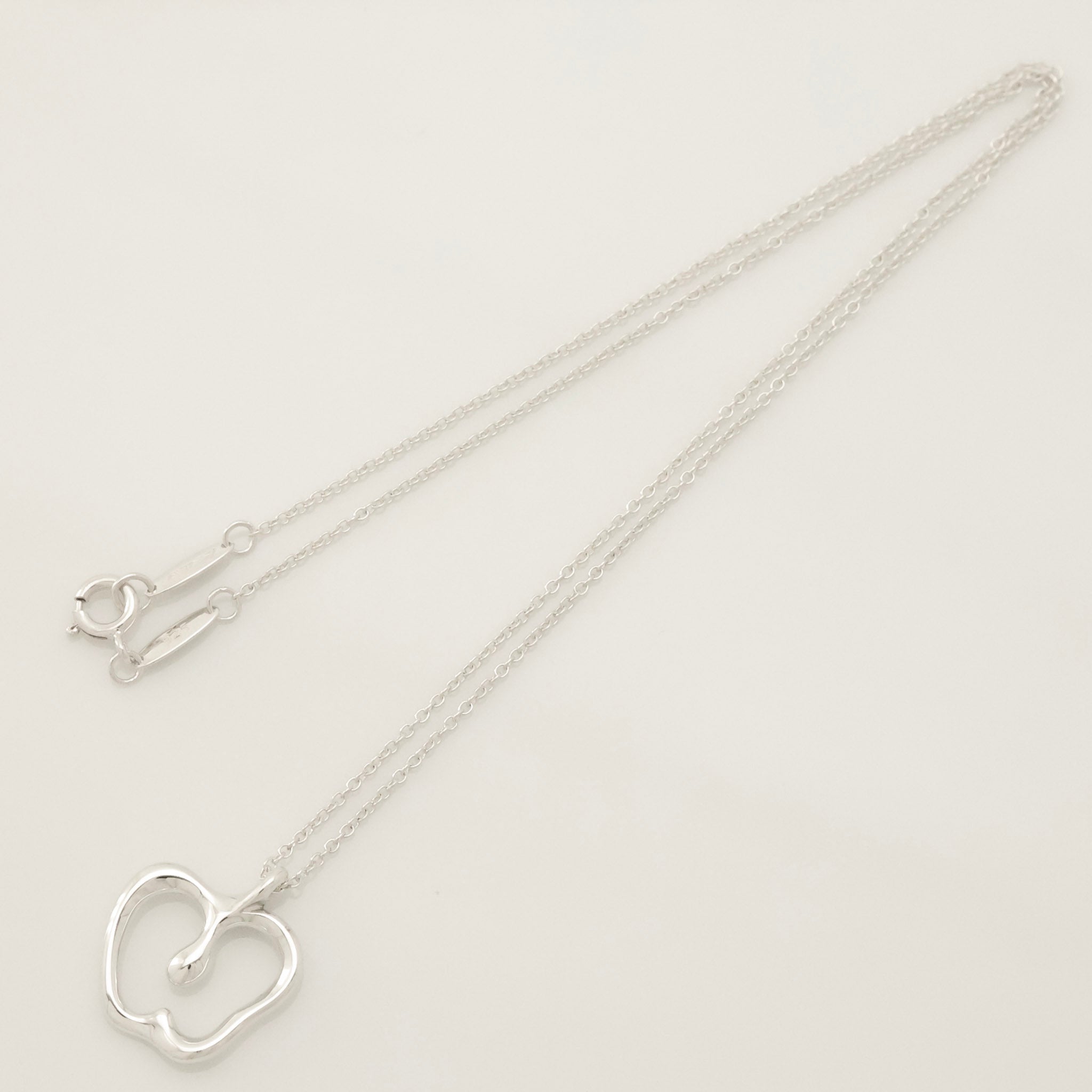 Tiffany & Co. Peretti Apple Necklace Pendant  Sterling Silver 925 