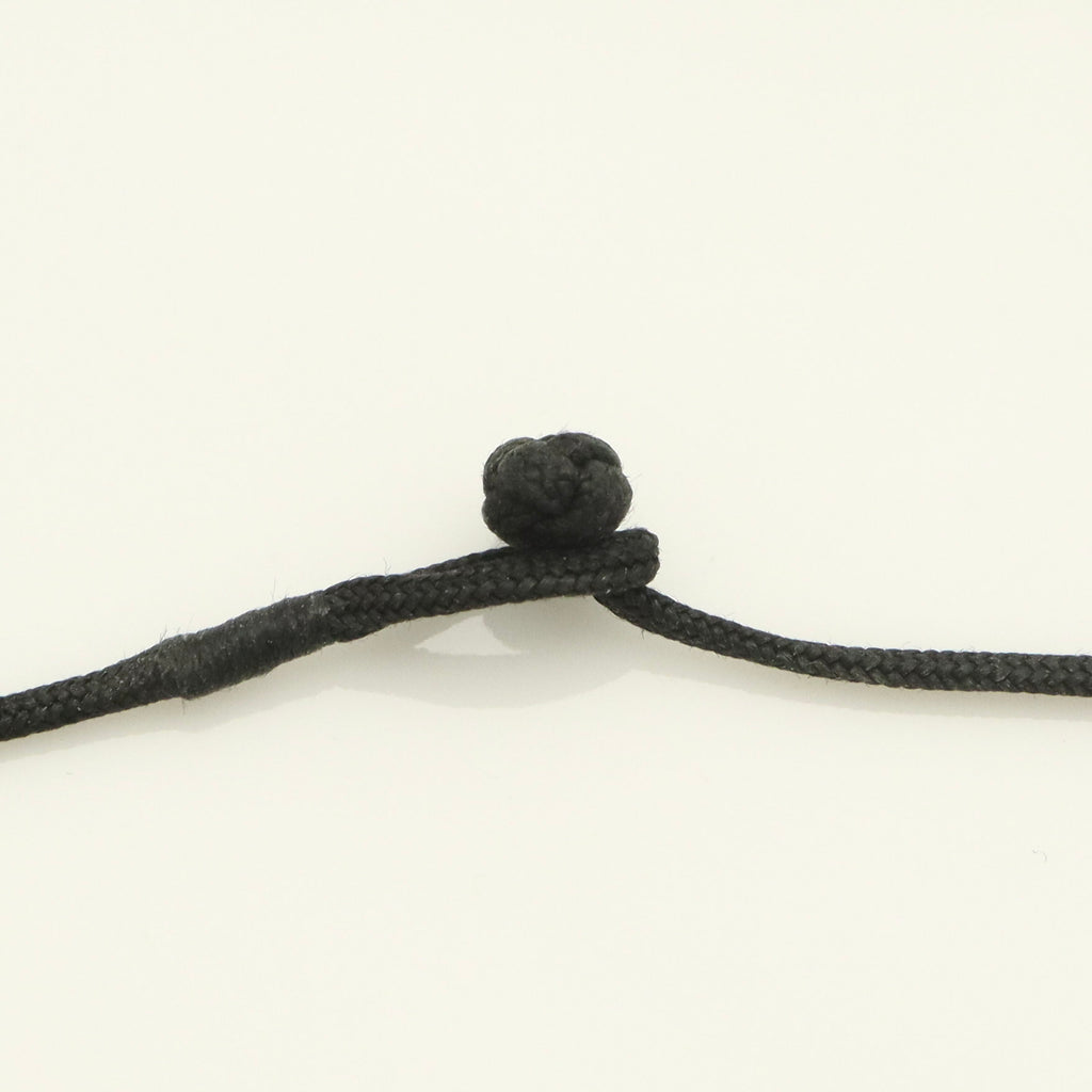  Tiffany & Co. Seviana Silk Cord Necklace Sterling Silver 925