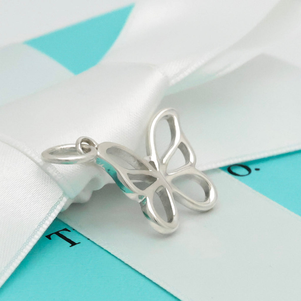 TIFFANY&Co. オープン バタフライ 蝶 AG925