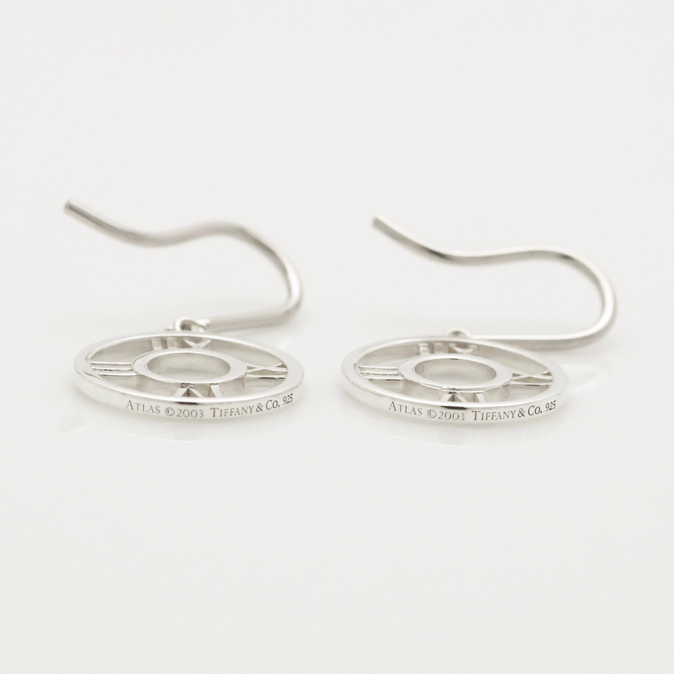 TIFFANY&Co. アトラス オープン サークル フック ピアス AG925