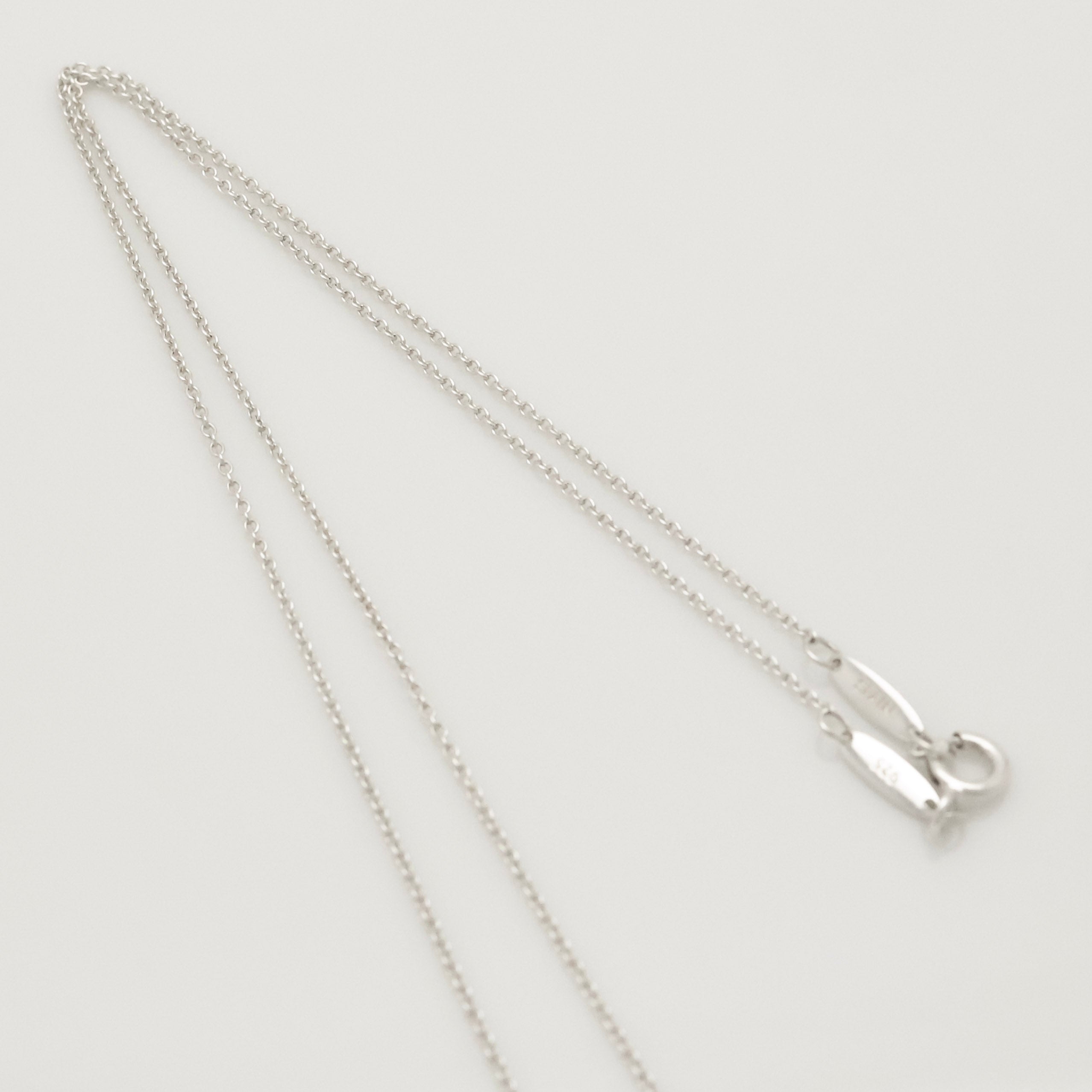  Tiffany & Co. Peretti Mini  Bean Necklace  Sterling Silver 925 