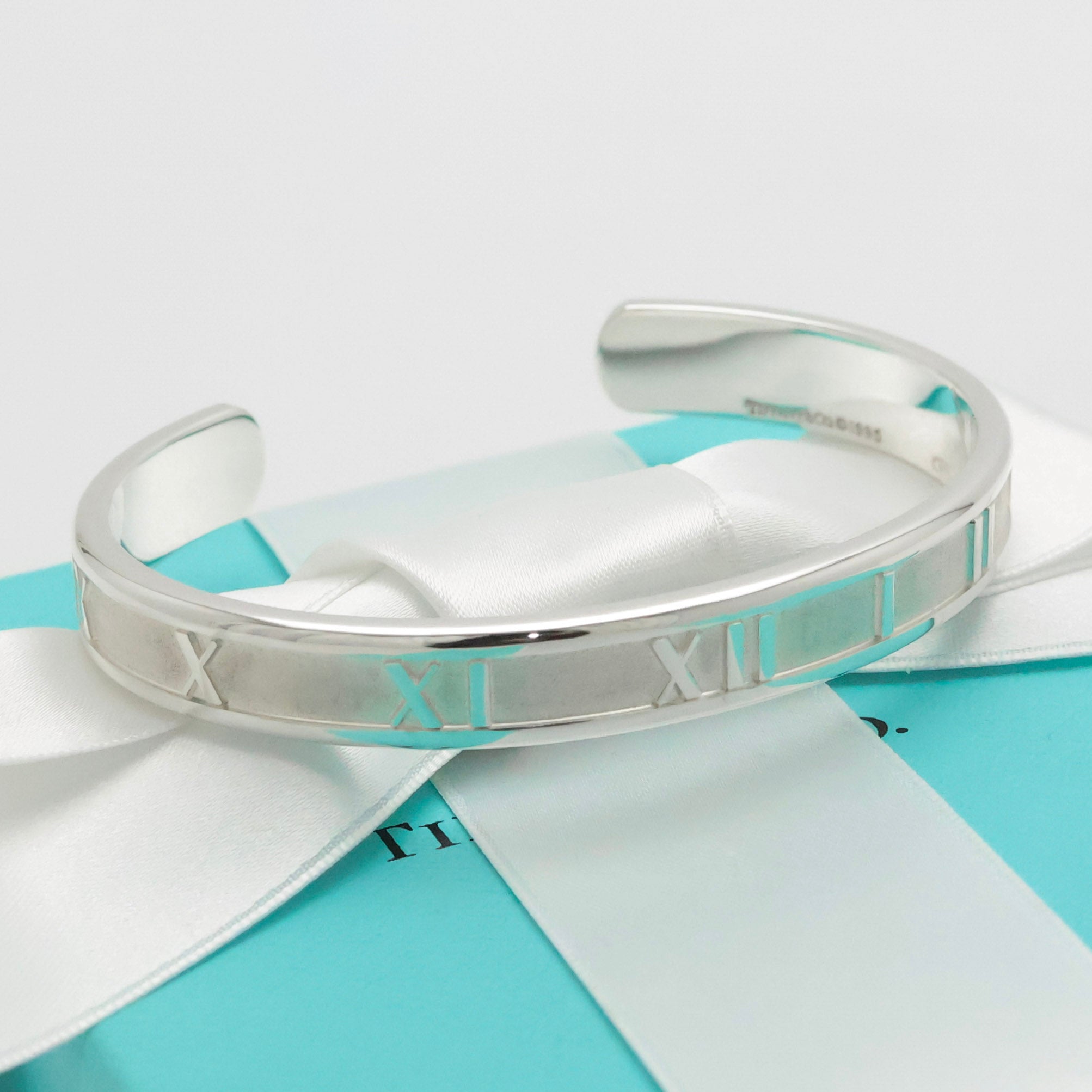 TIFFANY&Co. アトラス バングル カフ ブレスレット AG925