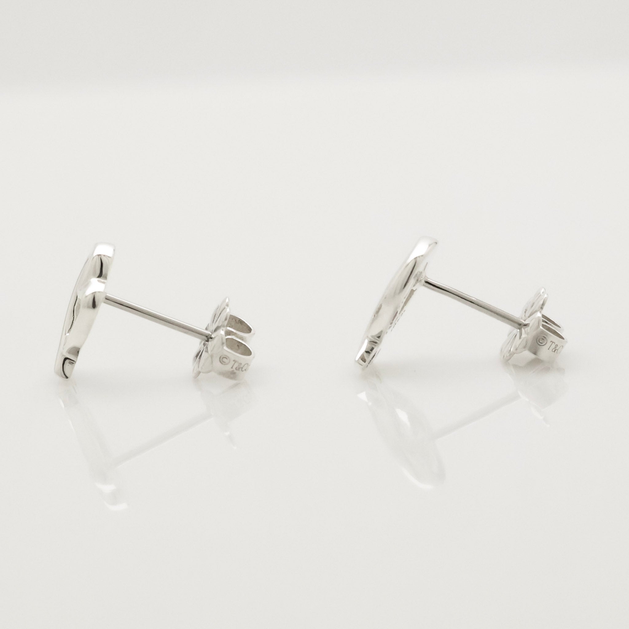 TIFFANY&Co. ラビングハート パロマピカソ スタッド ピアス AG925