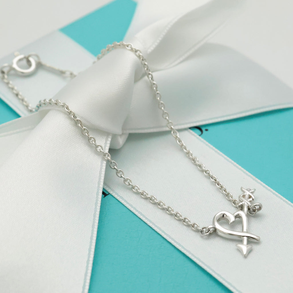 TIFFANY&Co. ラビング ハート アロー パロマピカソ ブレスレット AG925