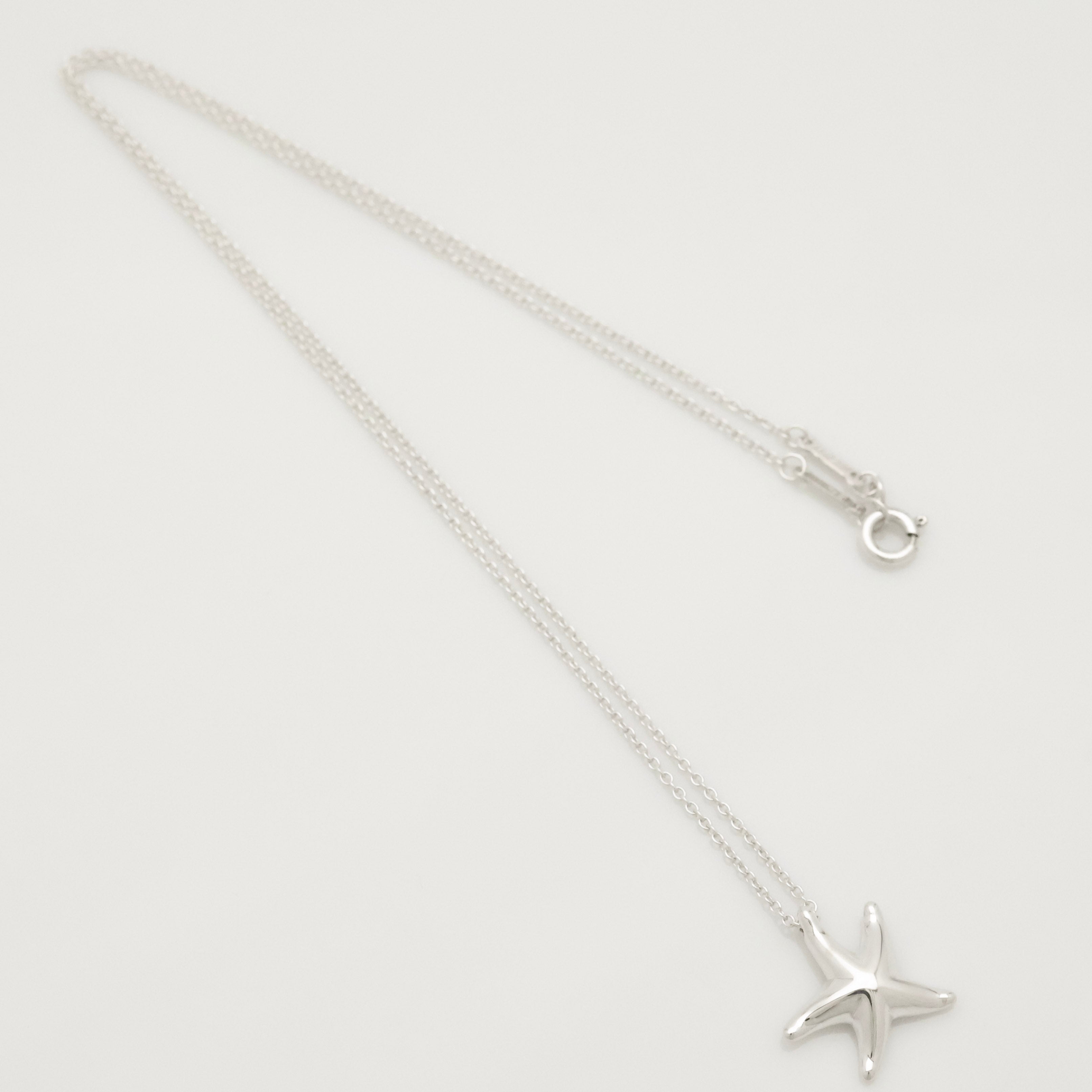 TIFFANY&Co. スター フィッシュ エルサペレッティ ネックレス AG925