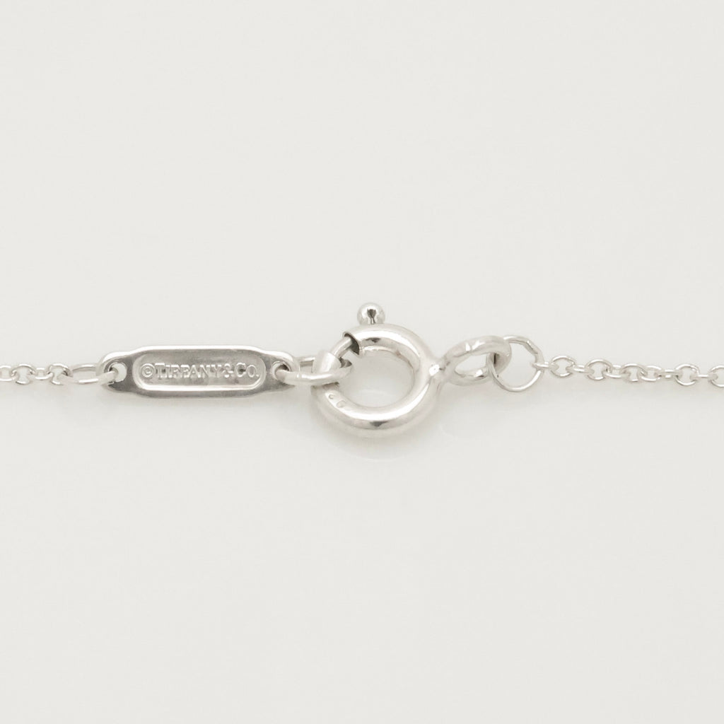 TIFFANY&Co. ハート キー 1P ダイヤモンド ネックレス AG925