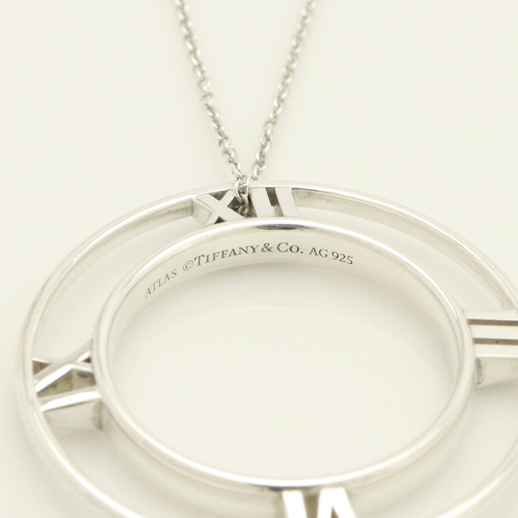 TIFFANY&Co. オープン アトラス メダリオン サークル ネックレス AG925