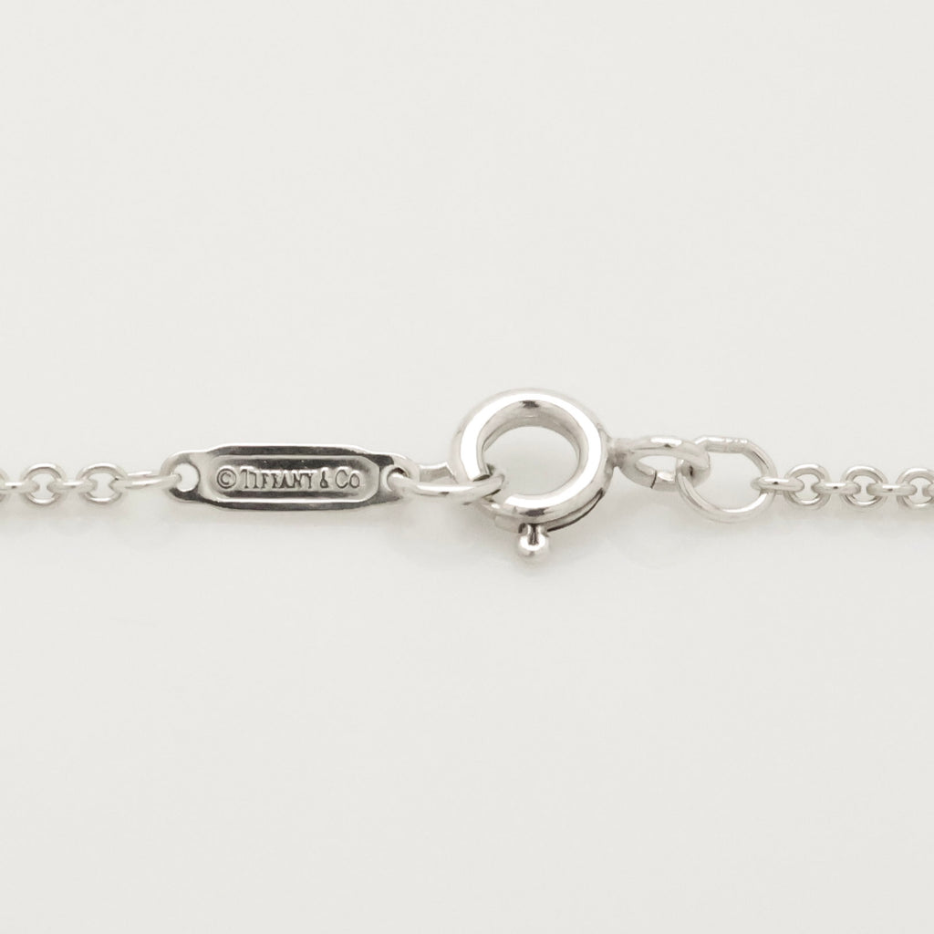  Tiffany & Co. Atlas Cube Necklace Pendant  Sterling Silver  925 