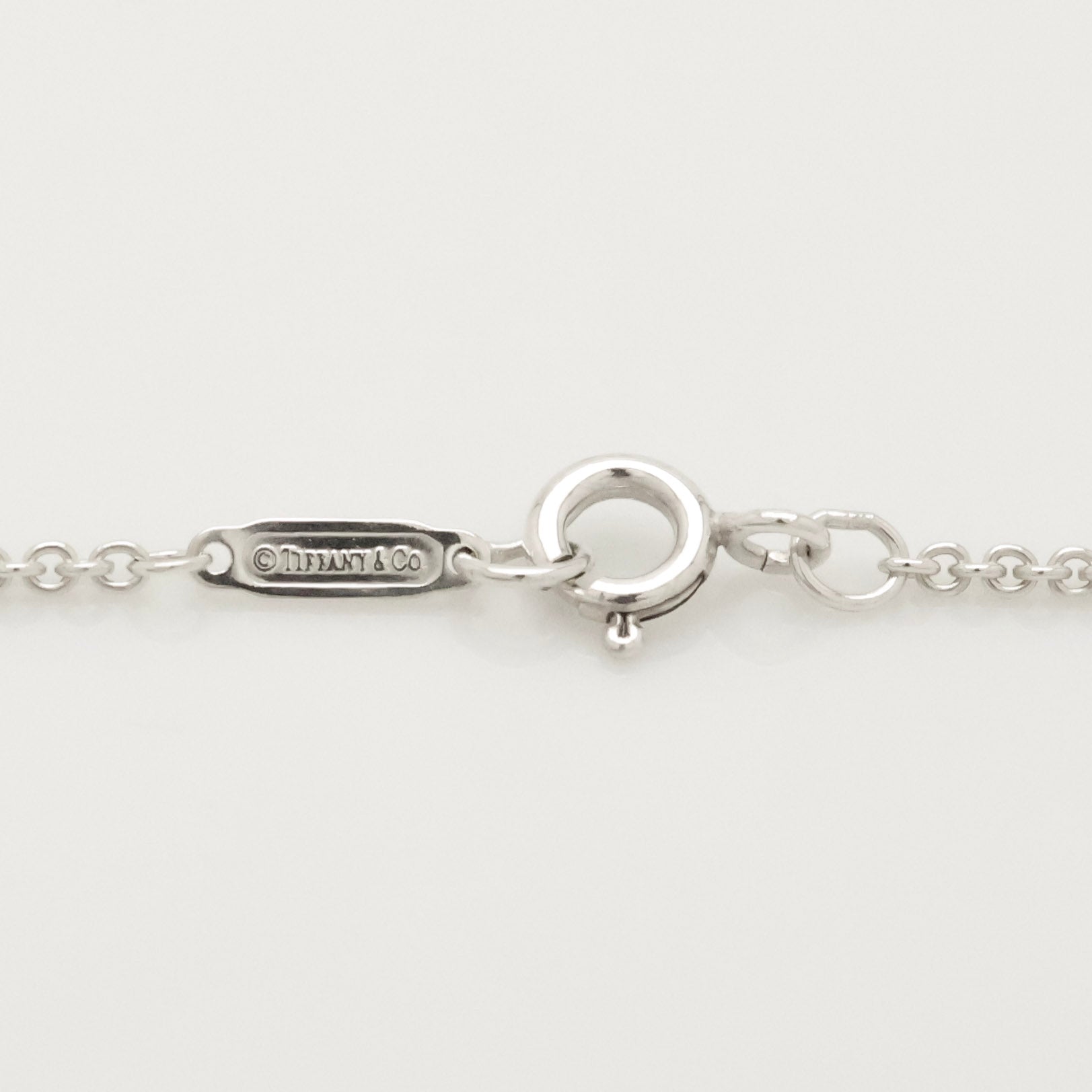  Tiffany & Co. Atlas Cube Necklace Pendant  Sterling Silver  925 