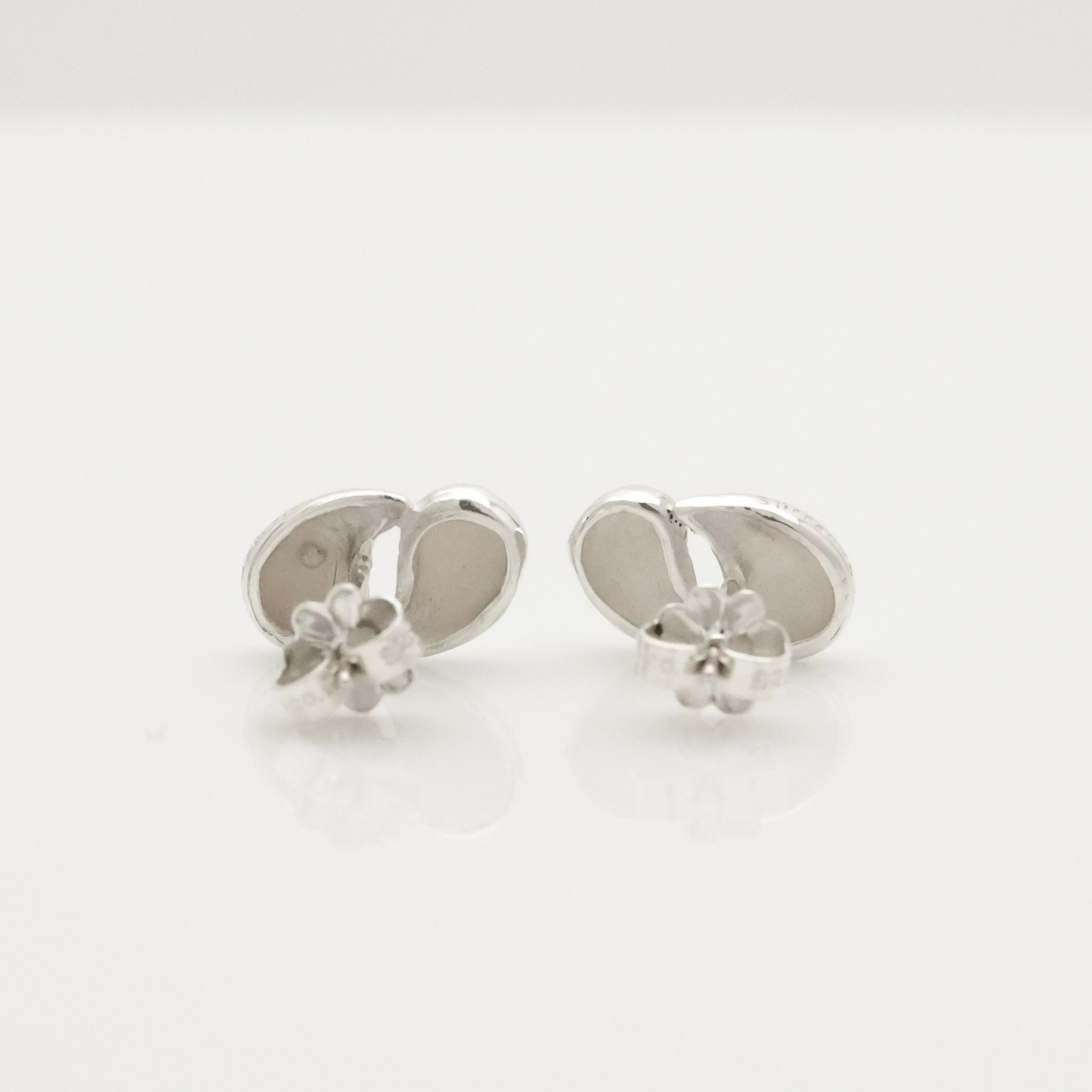 TIFFANY&Co. ダブル ティアドロップ エルサペレッティ スタッド ピアス AG925