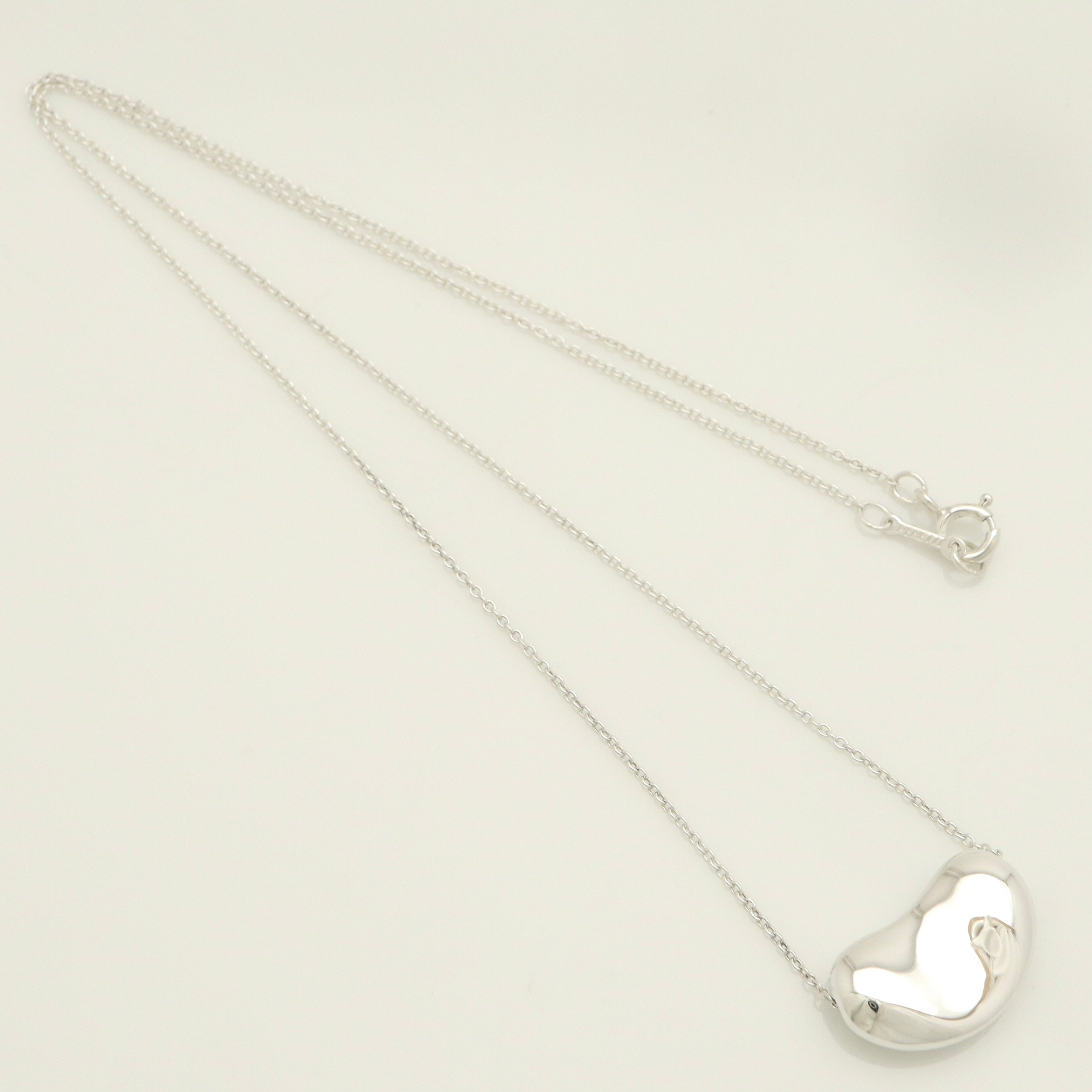 TIFFANY&Co.ラージ ビーン エルサペレッティ ネックレス AG925