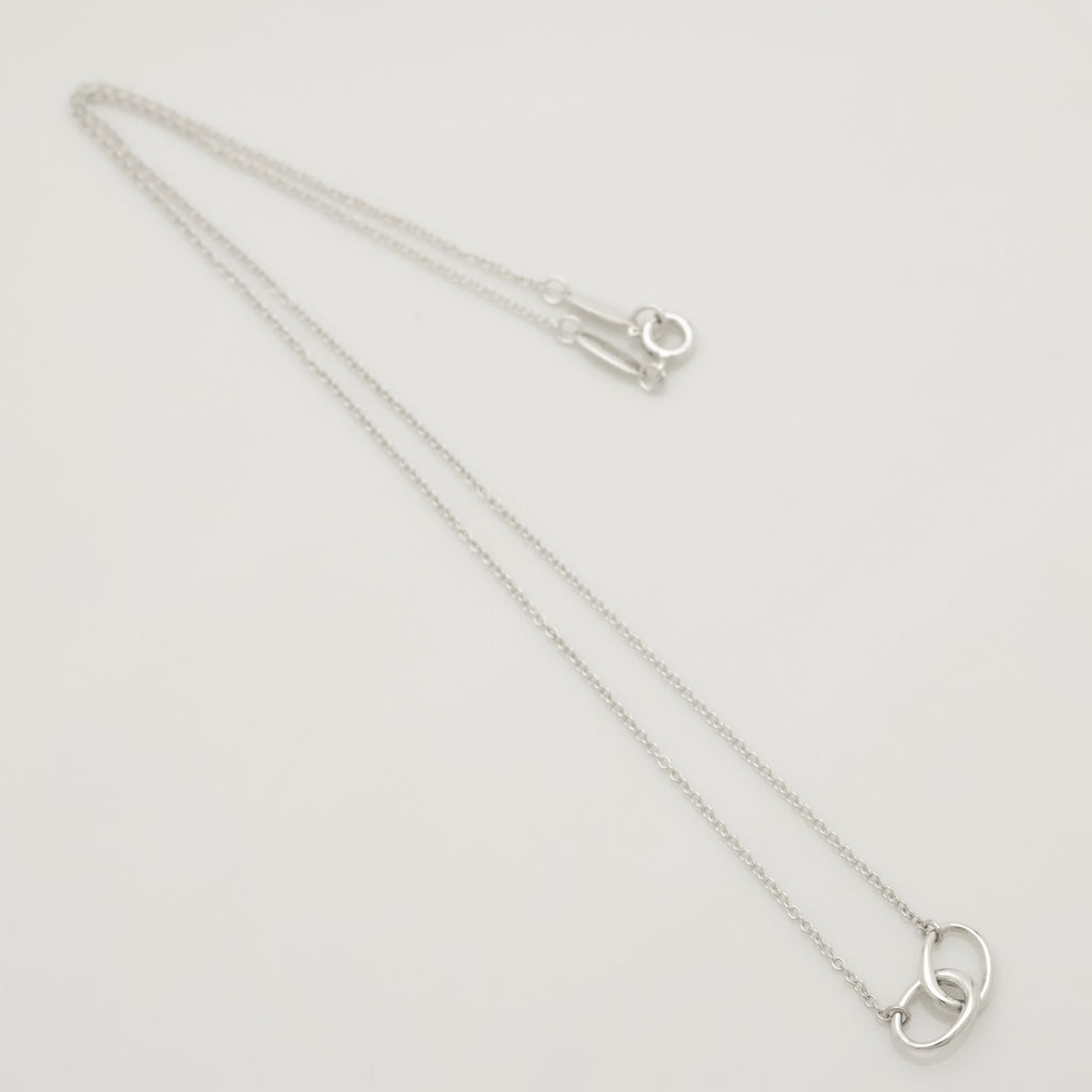 TIFFANY&Co. ダブル ループ エルサペレッティ ネックレス AG925