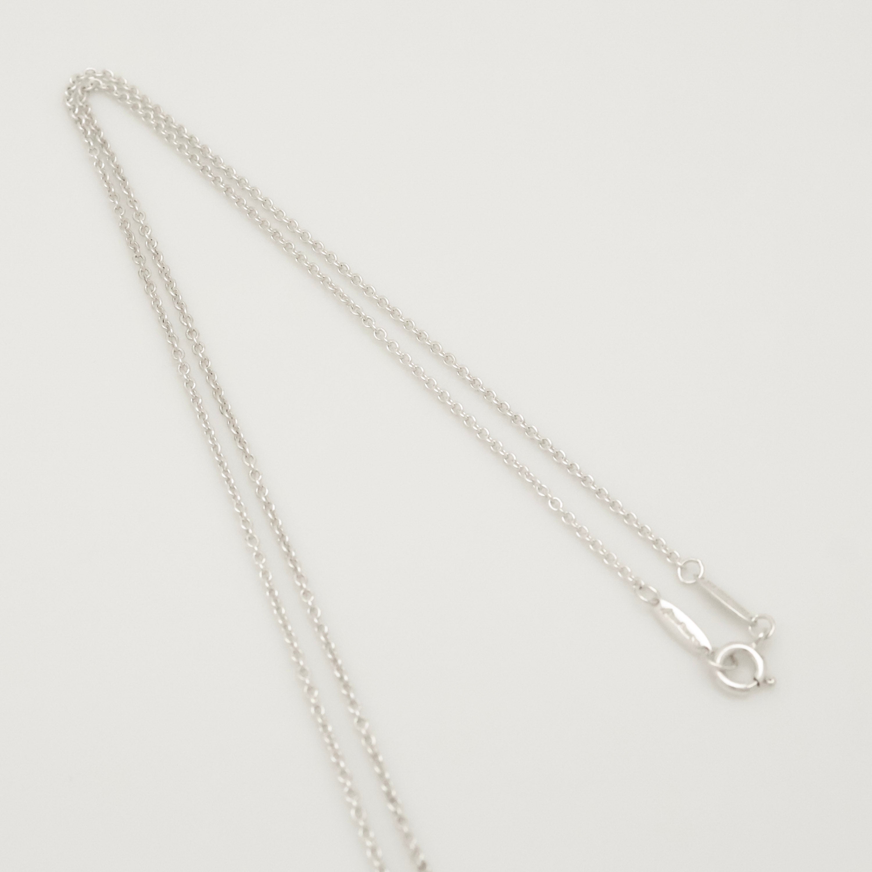 TIFFANY&Co. ラージ ノーツ レター Y イニシャル  ネックレス AG925
