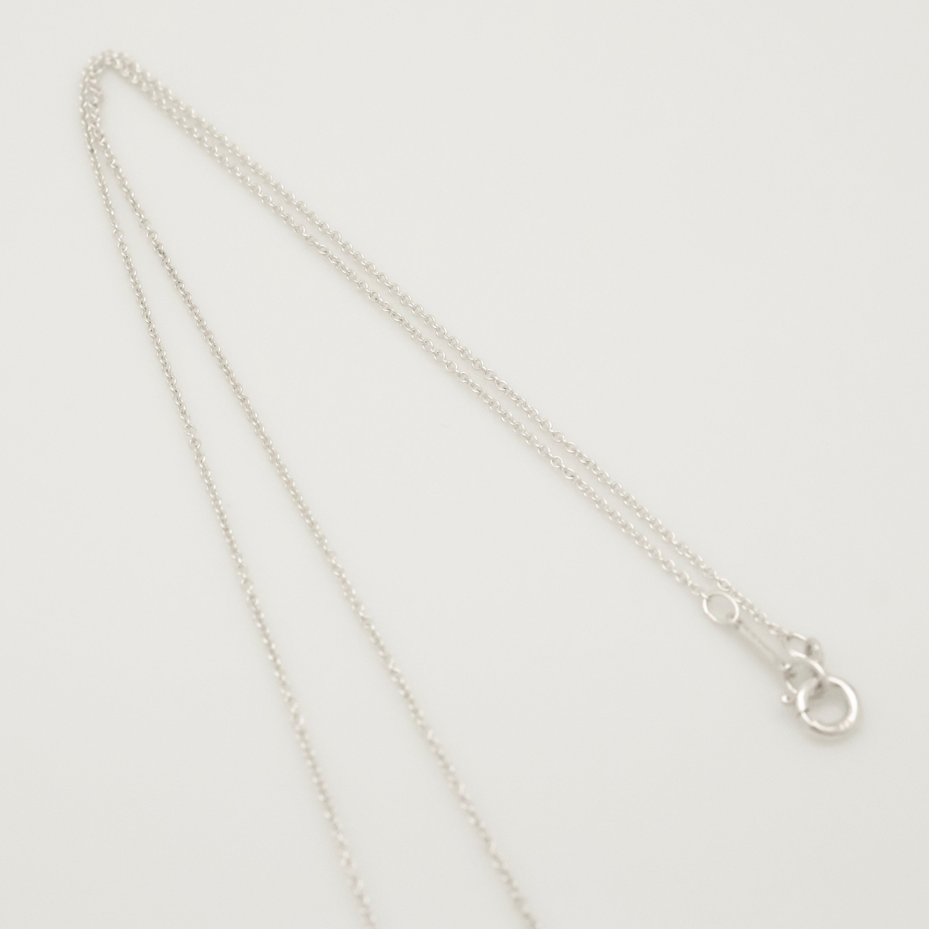 Tiffany & Co. Picasso Scribble Zig Zag Necklace Sterling Silver 925