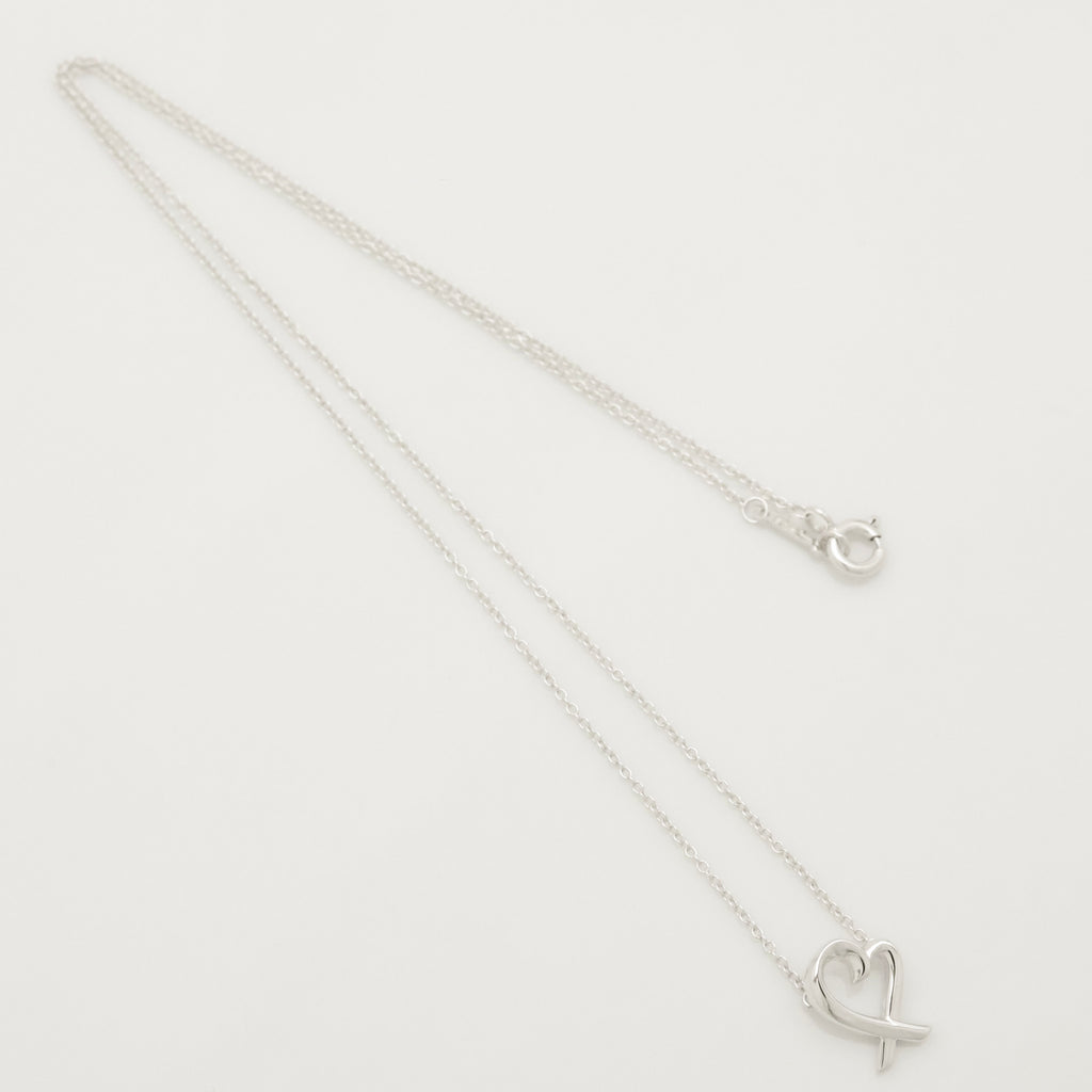 TIFFANY&Co. ミニ ラビングハート パロマピカソ ネックレス AG925
