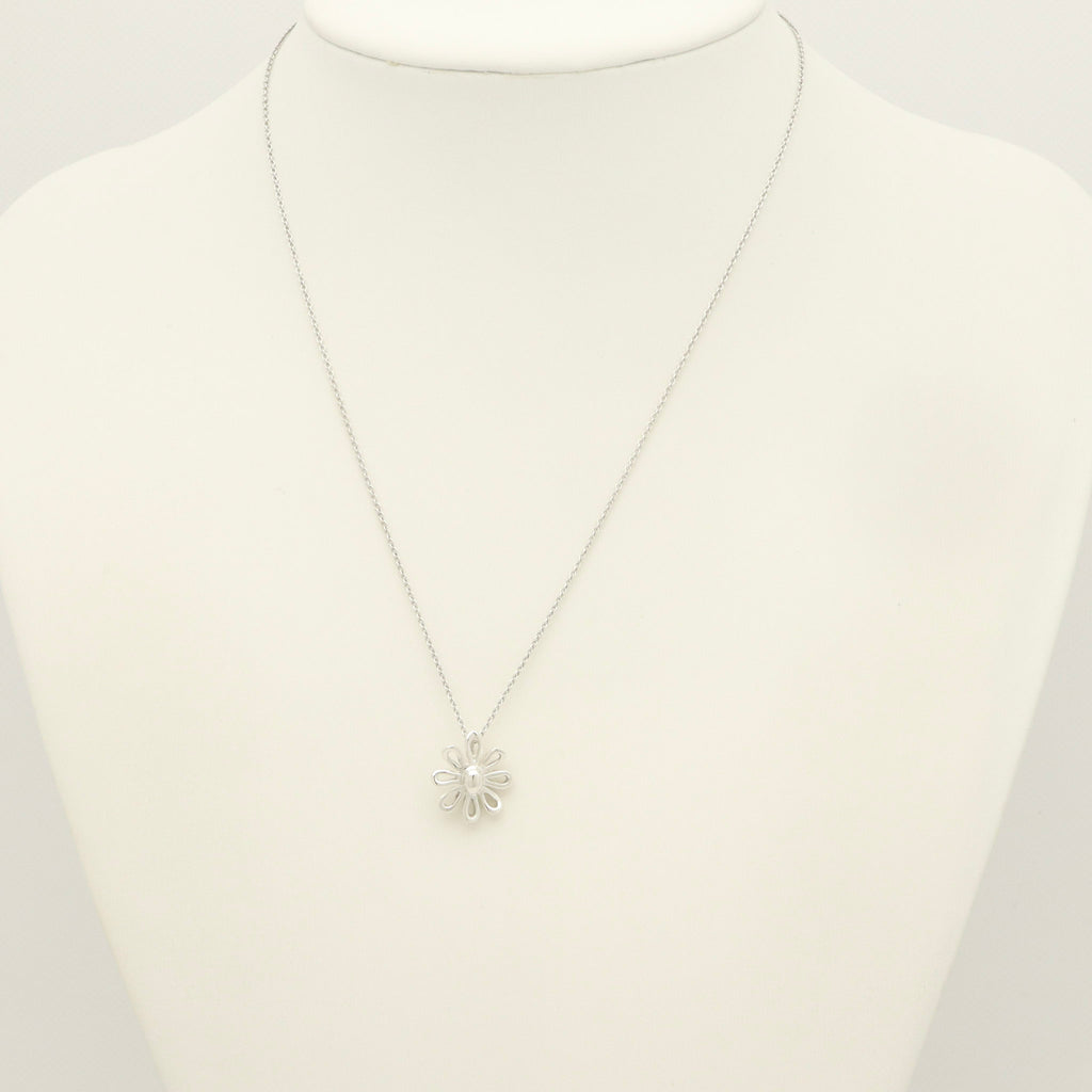 Tiffany & Co. Picasso Daisy Flower Necklace Sterling Silver 925