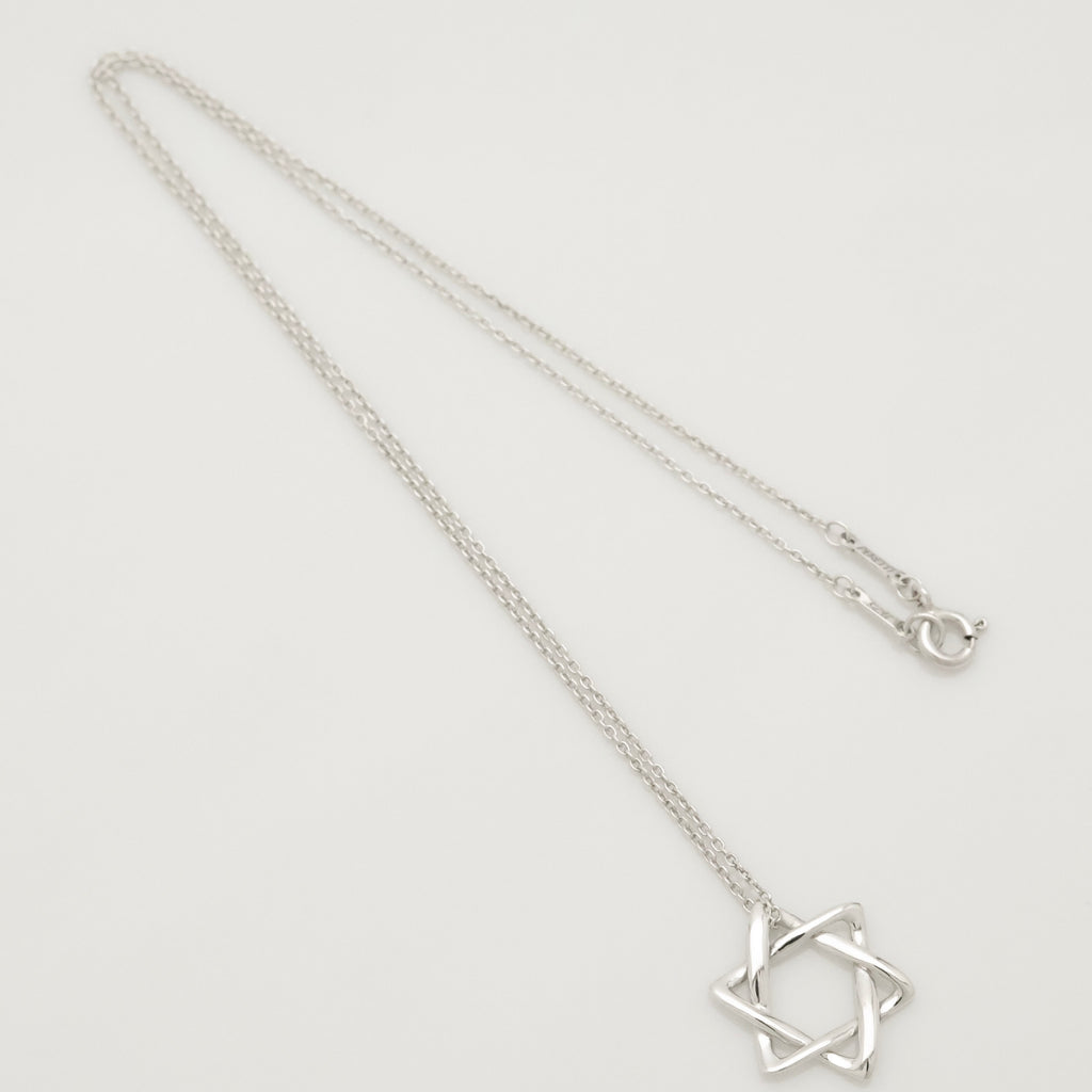 TIFFANY&Co. スター オブ ダビデ エルサペレッティ ネックレス AG925