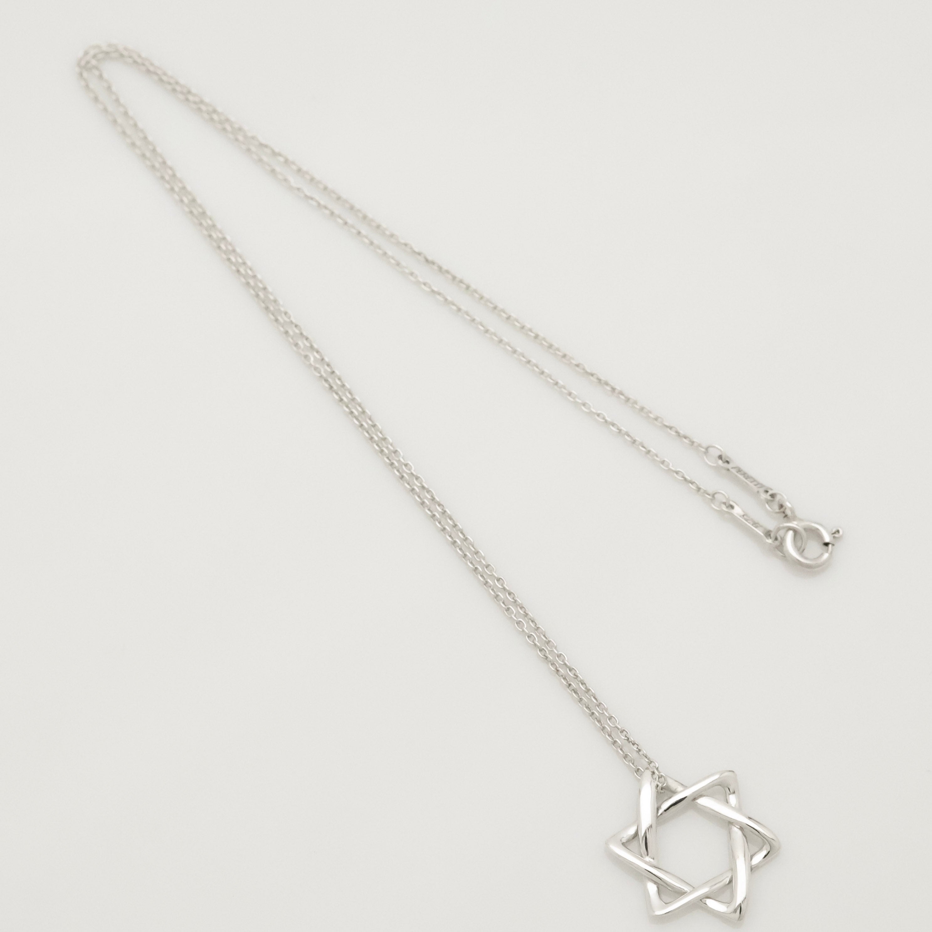 TIFFANY&Co. スター オブ ダビデ エルサペレッティ ネックレス AG925