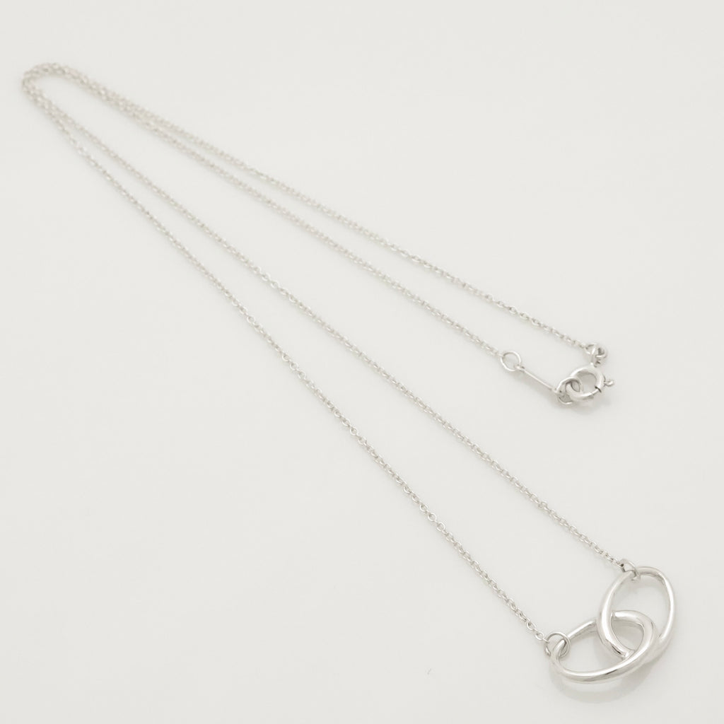 TIFFANY&Co. ダブル ループ エルサペレッティ ネックレス AG925