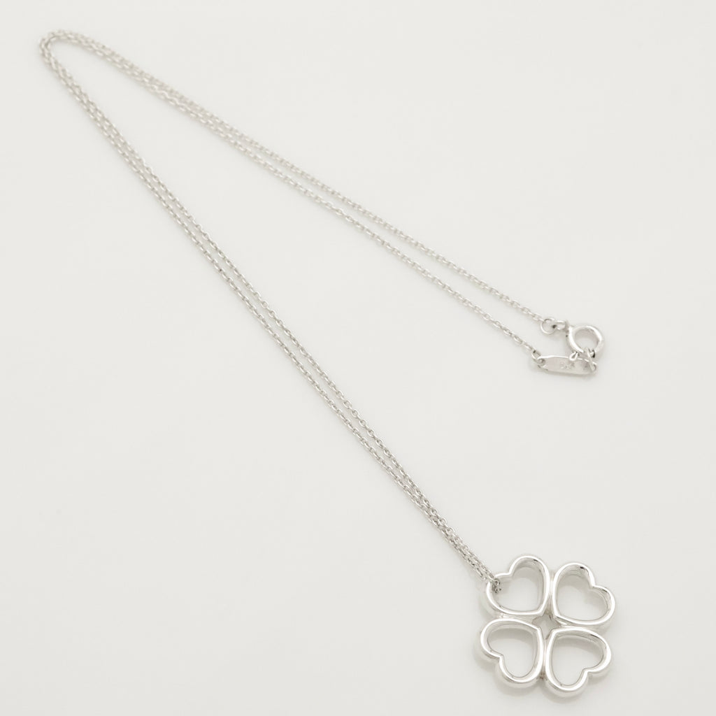 TIFFANY&Co. クローバー ハート ネックレス AG925