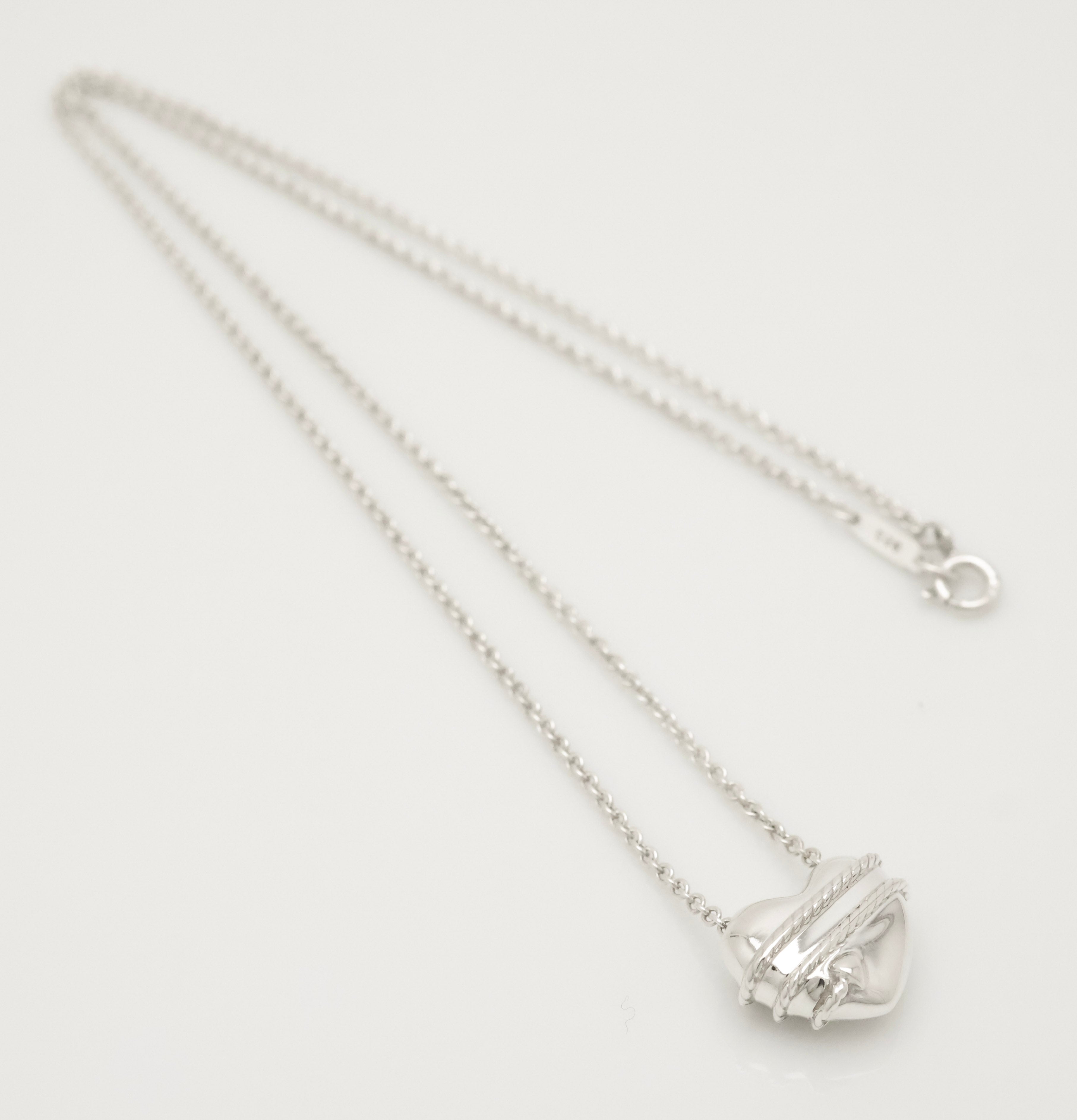 TIFFANY&Co. ハート アロー ネックレス AG925