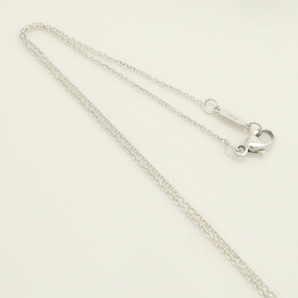TIFFANY&Co. ドロップ ハート ネックレス AG925