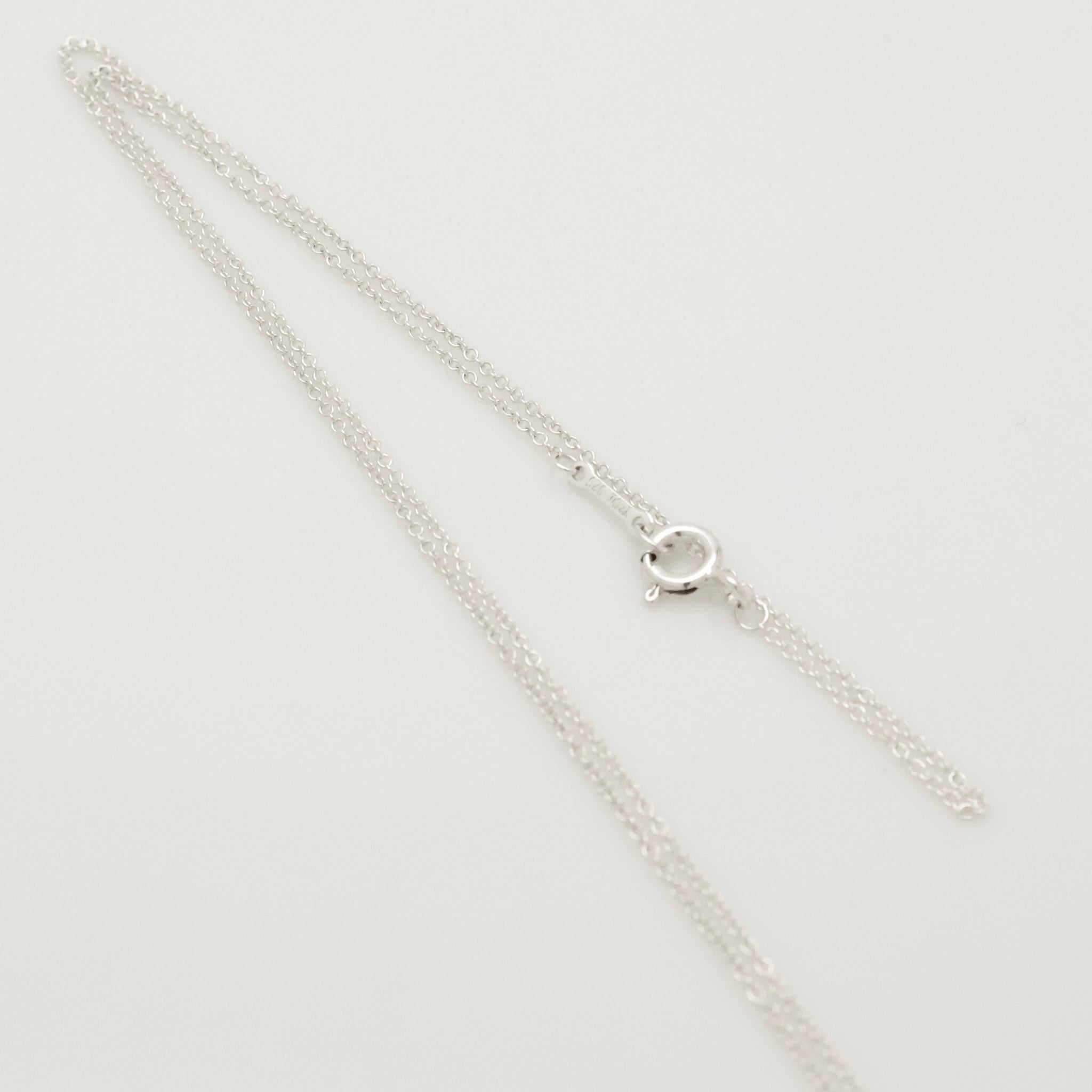 TIFFANY&Co. Clover Loving Heart Necklace Sterling Silver 925